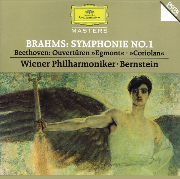 Brahms: Symphony No. 1 - Beethoven: Overtures "Egmont" & "Coriolan" album cover