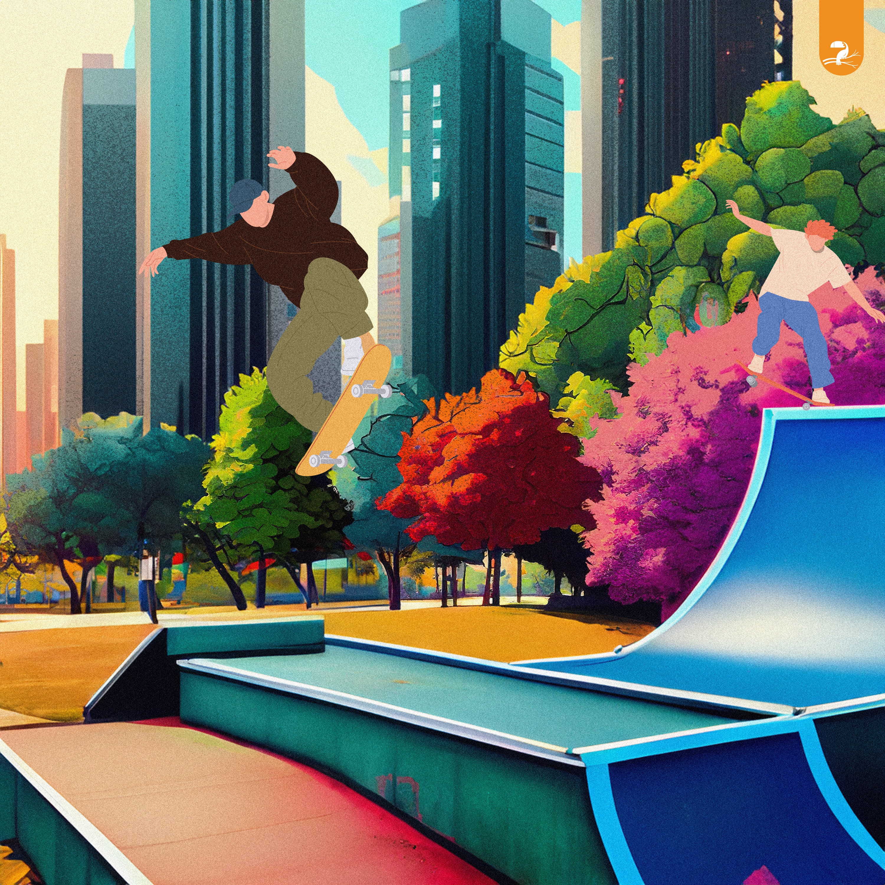 Skateboarding - Single album cover