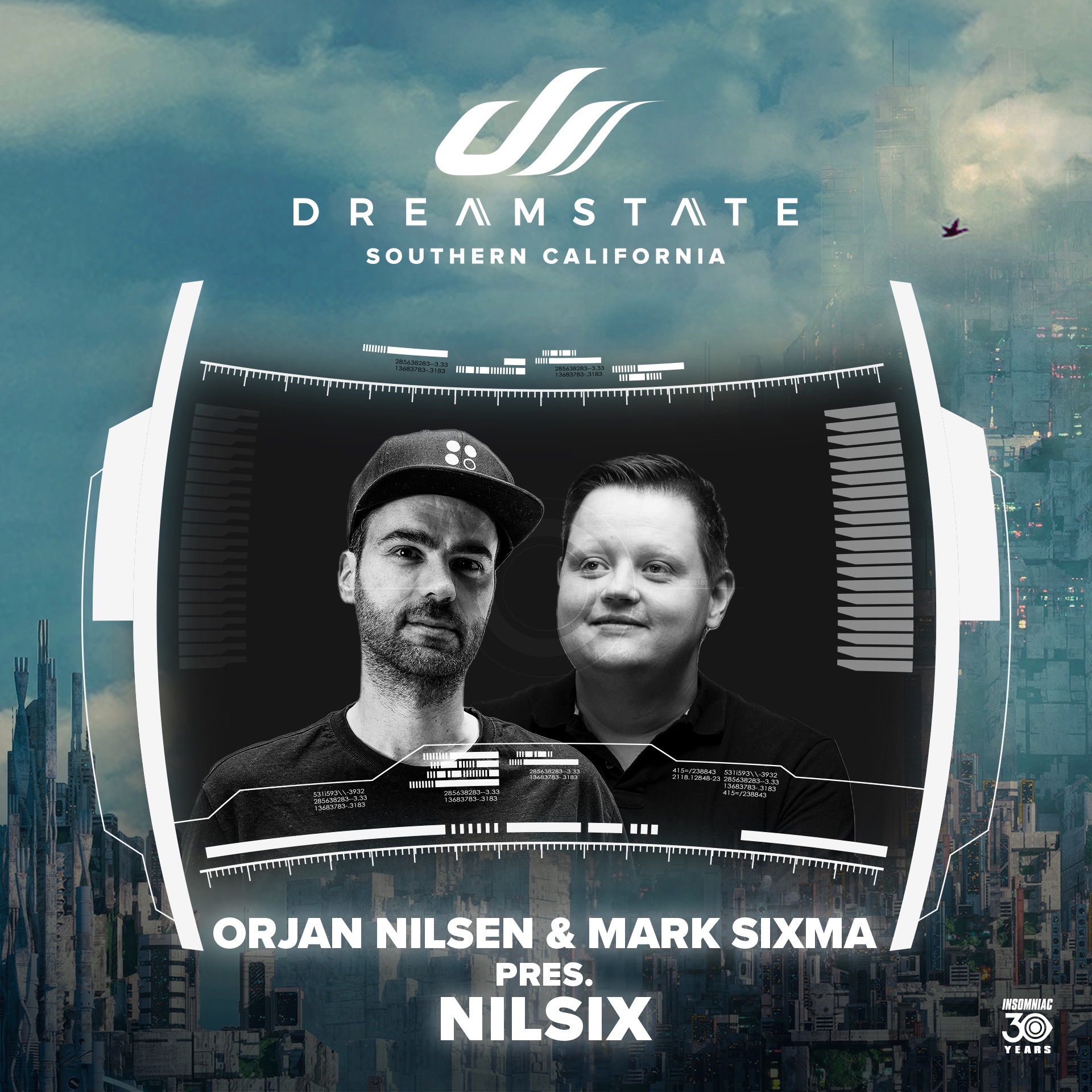 Orjan Nilsen & Mark Sixma pres. nilsix at Dreamstate Socal, 2023 (DJ Mix) album cover