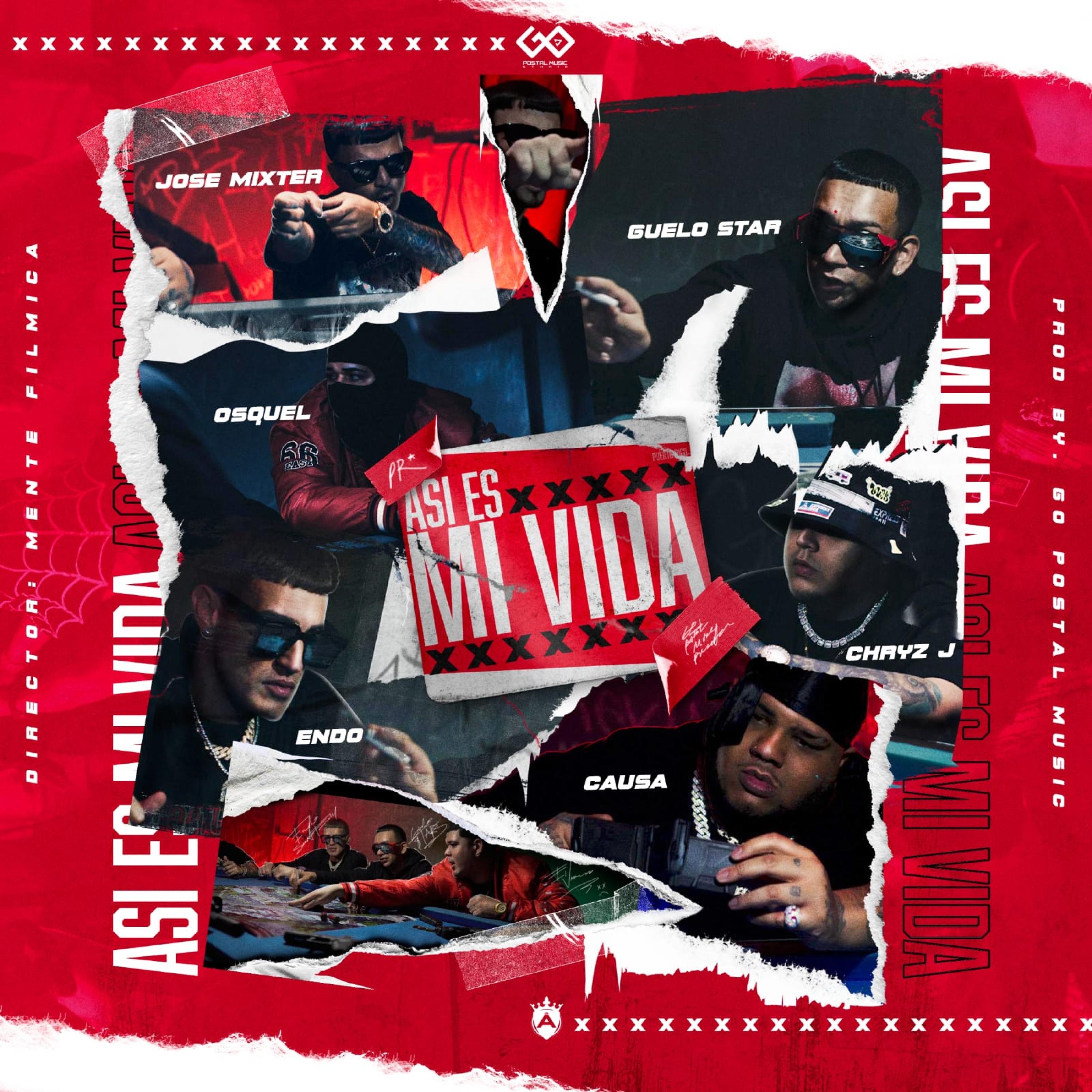ASI ES MI VIDA (feat. Guelo Star, Endo, Osquel, Causa & Chryz Jay) - Single album cover