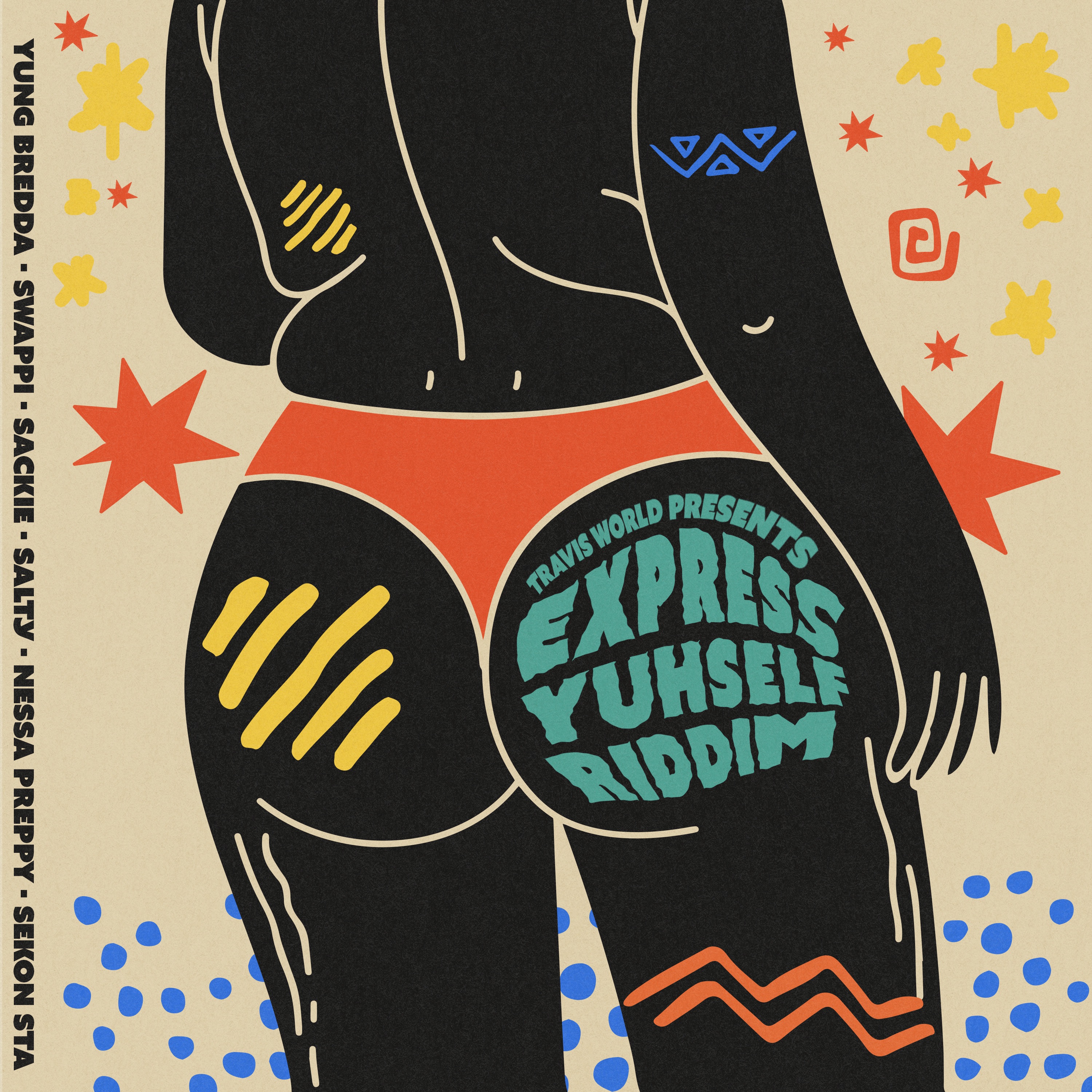 Express Yuhself Riddim - EP album cover