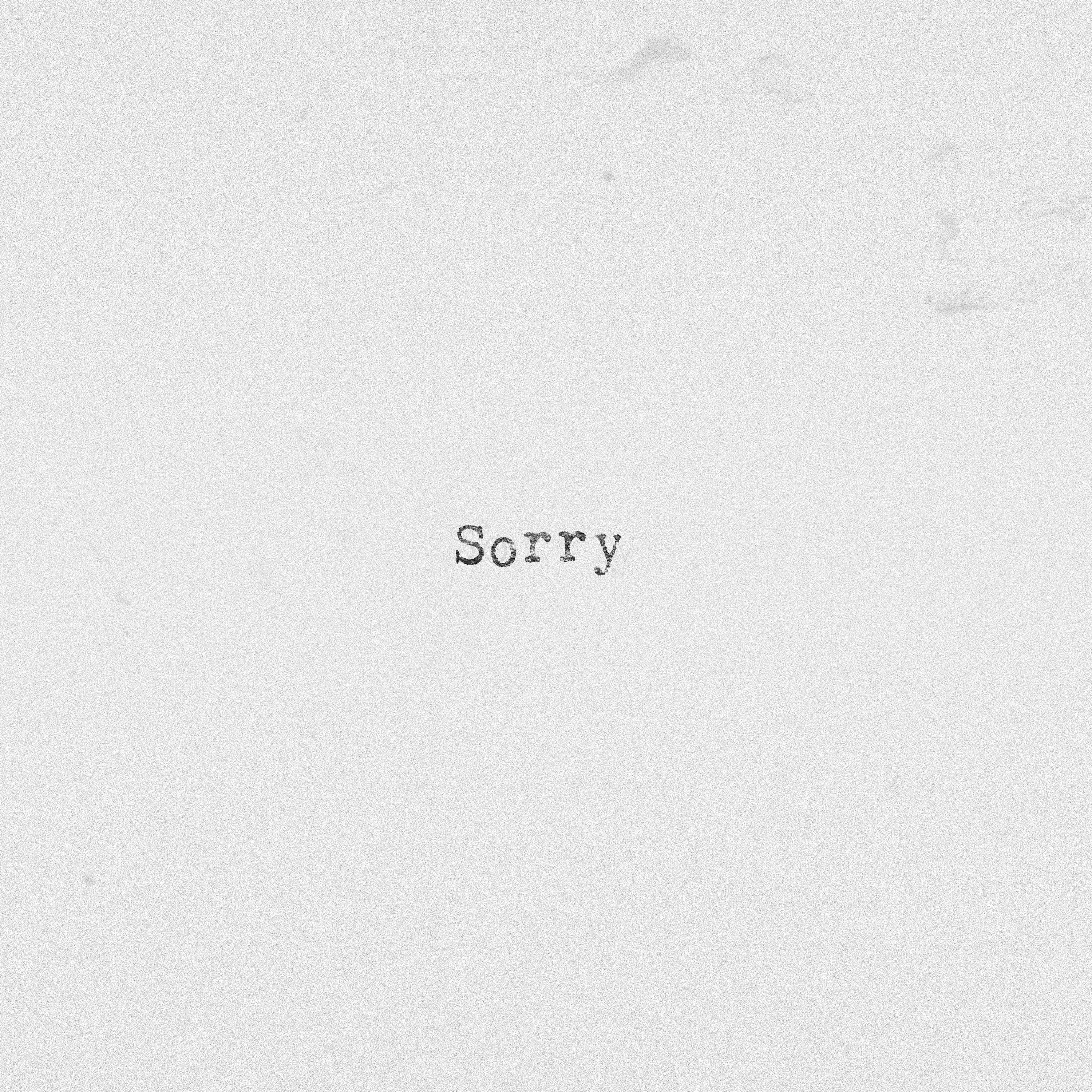Sorry - Single album cover
