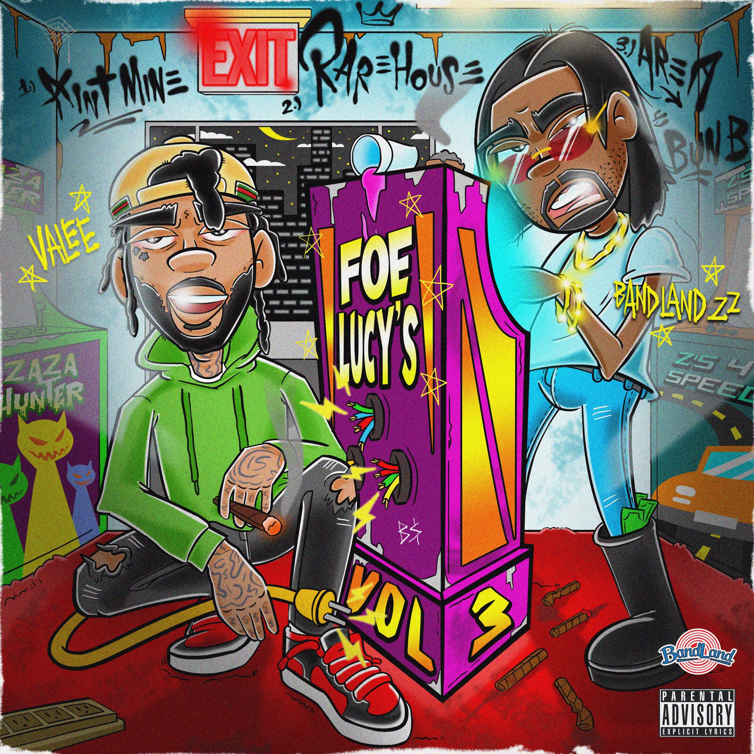 Foe Lucy's Vol 3 - EP album cover