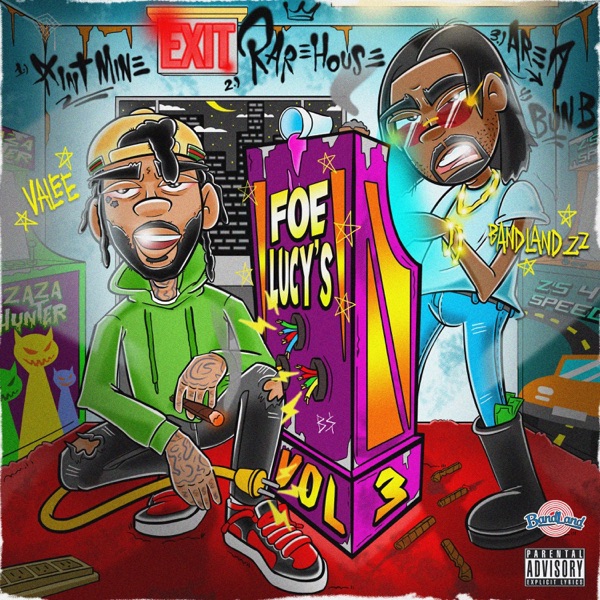 Foe Lucy's Vol 3 - EP album cover