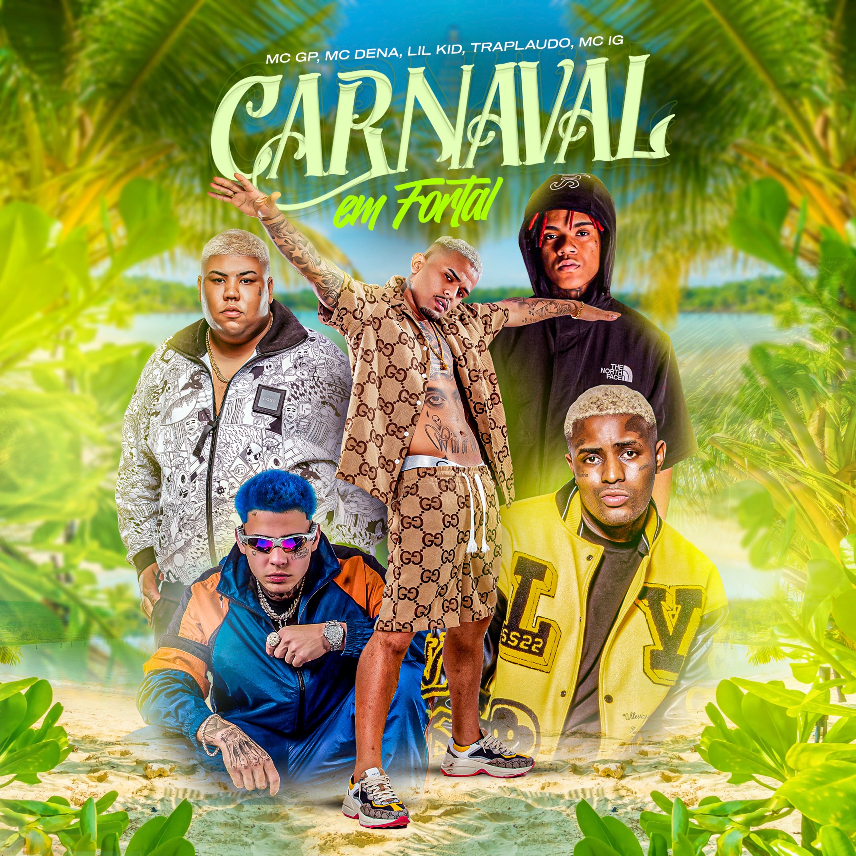 Carnaval em Fortal (feat. Lil Kid 777 & Mc Dena) - Single album cover