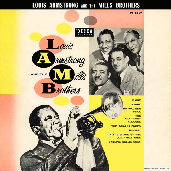 Louis Armstrong And The Mills Brothers album cover