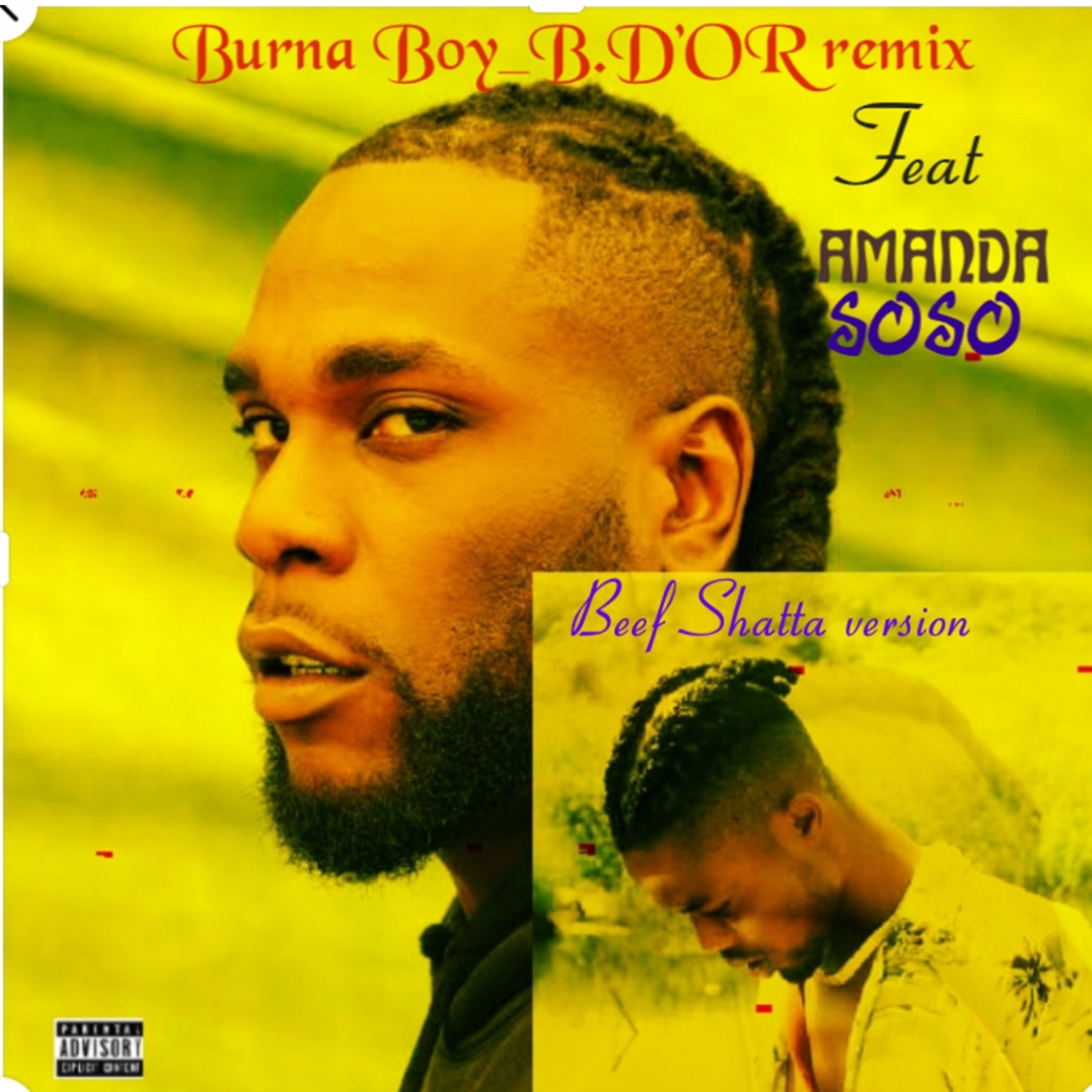 Beef Shatta (feat. Burna Boy) [beef version] [beef version] - Single album cover