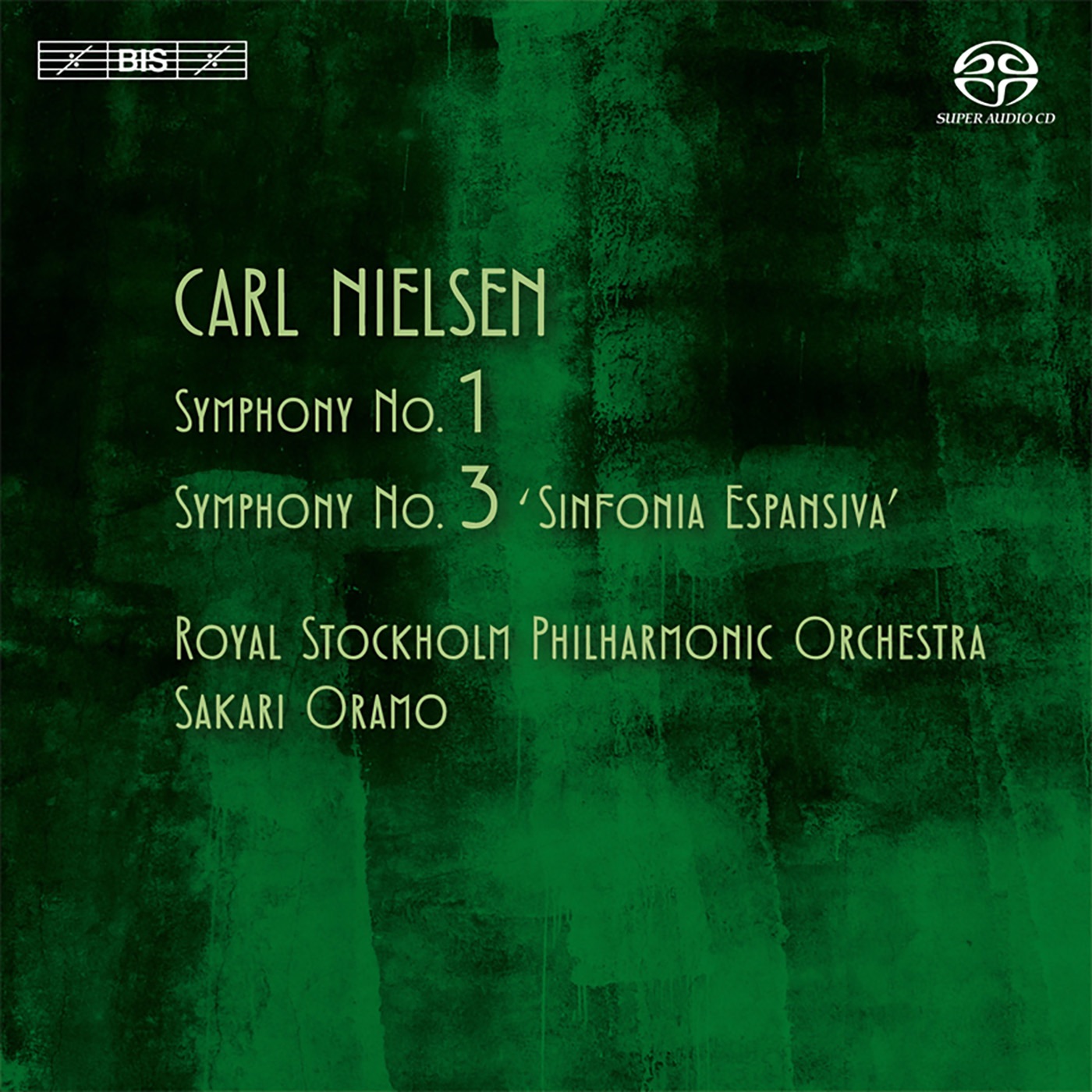 Nielsen: Symphonies Nos. 1 & 3 album cover