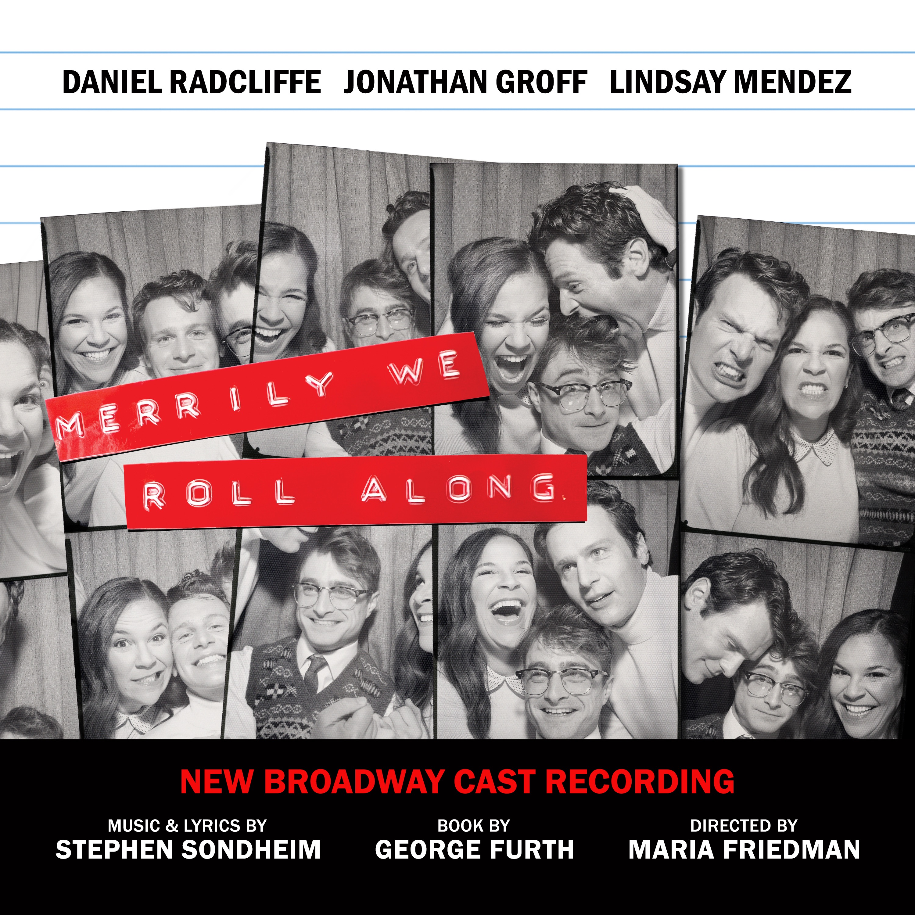 Merrily We Roll Along (New Broadway Cast Recording) album cover