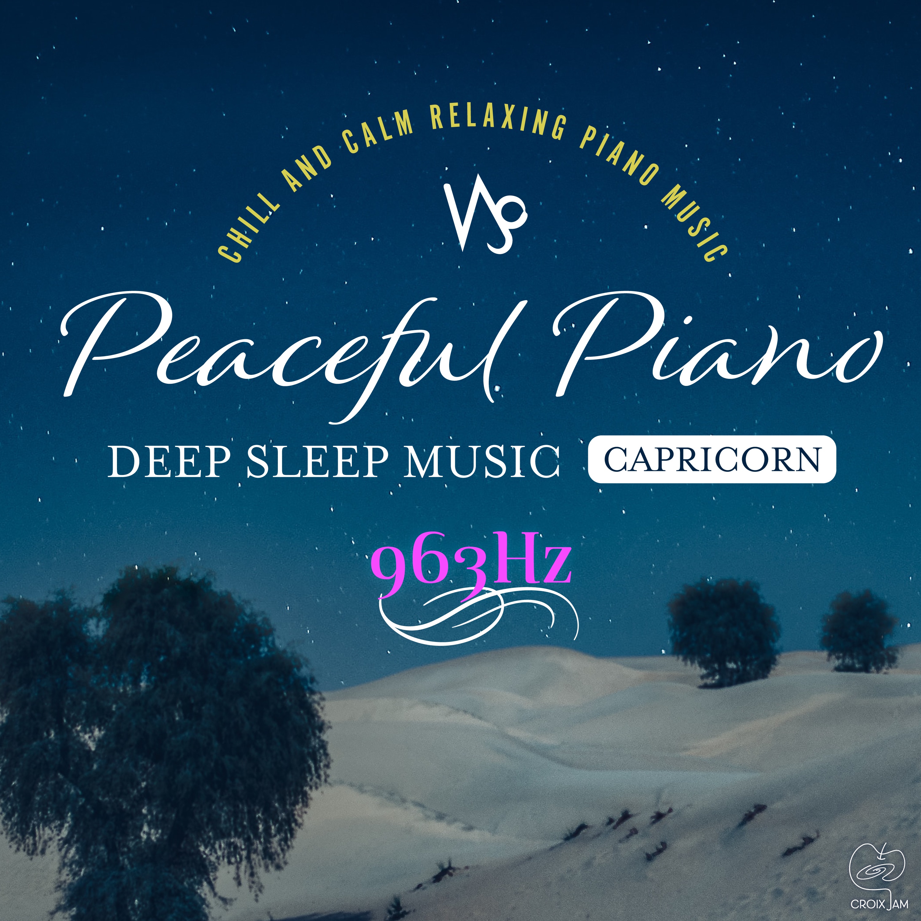 Peaceful Piano 〜DEEP SLEEP PIANO 〜 Capricorn 963Hz album cover