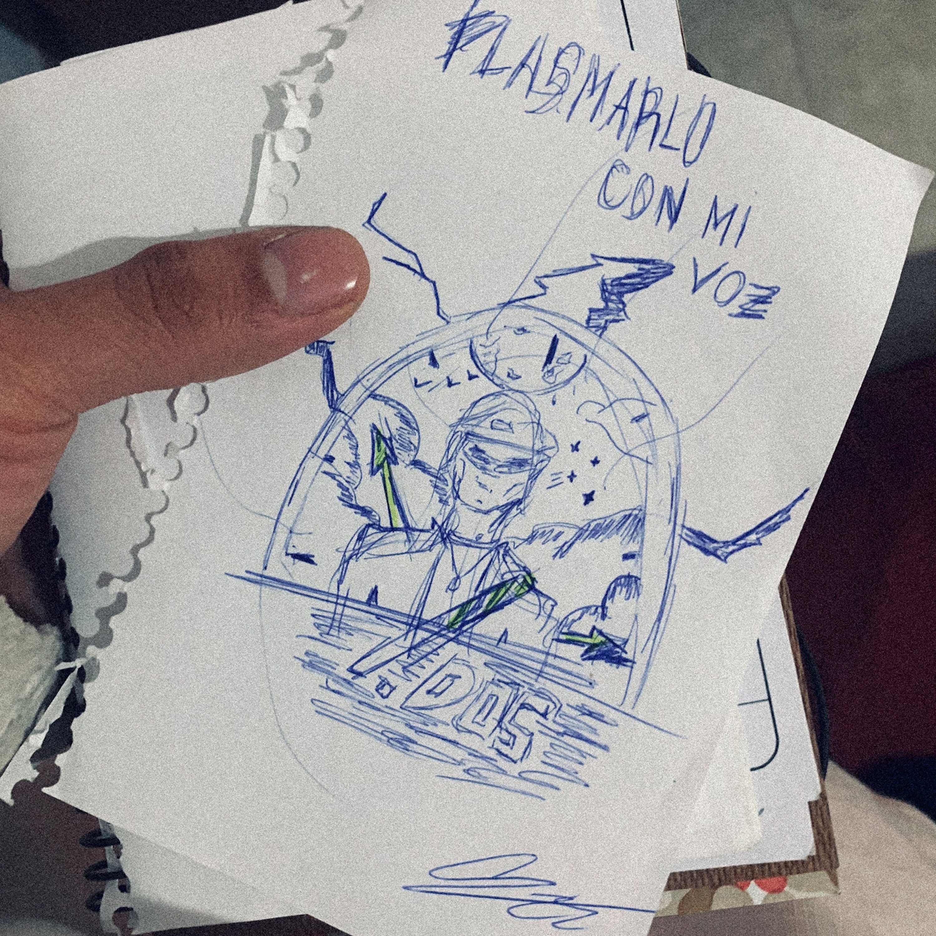 PLASMARLO CON MI VOZ - Single album cover