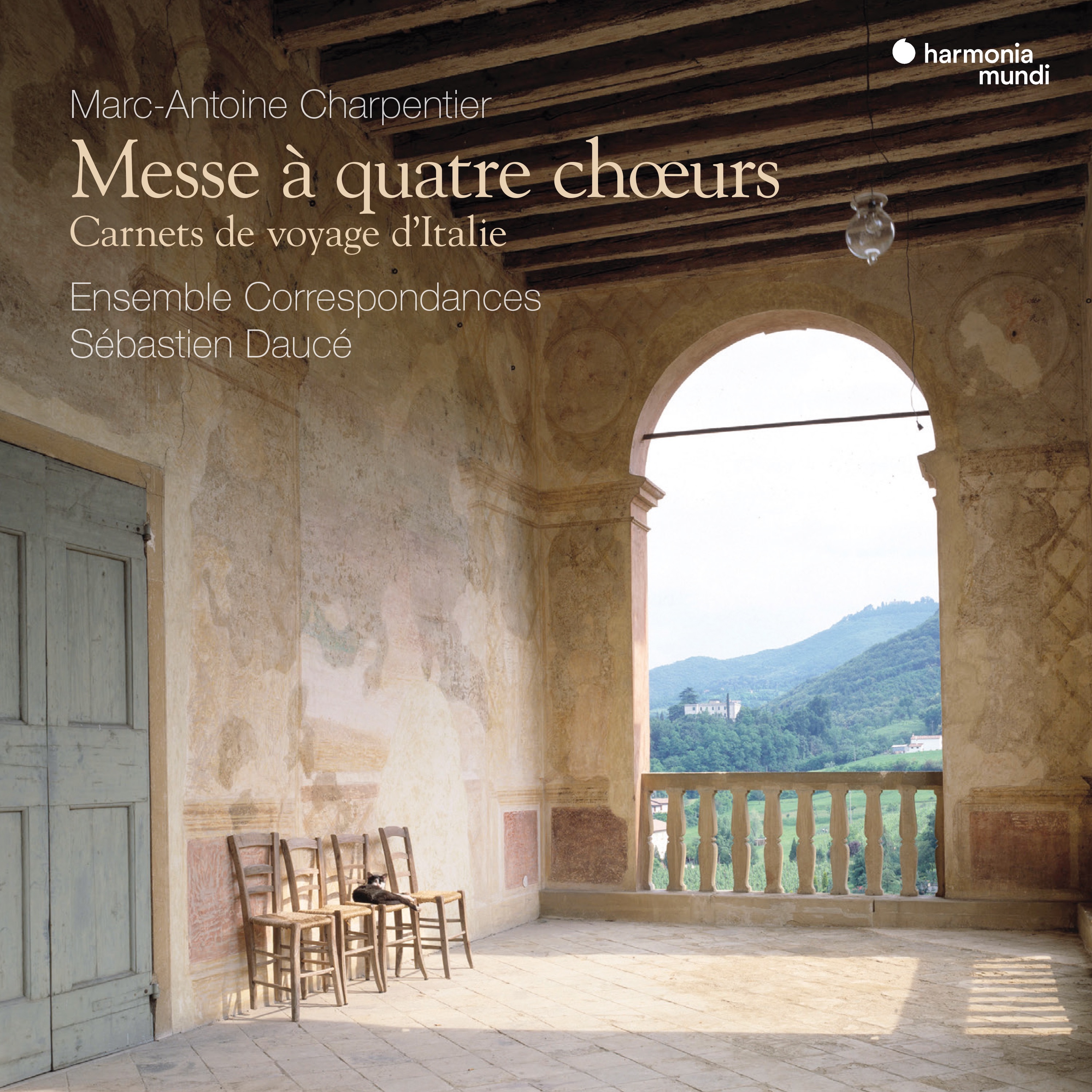 Charpentier: Messe à quatre chœurs - Carnets de voyage d'Italie album cover