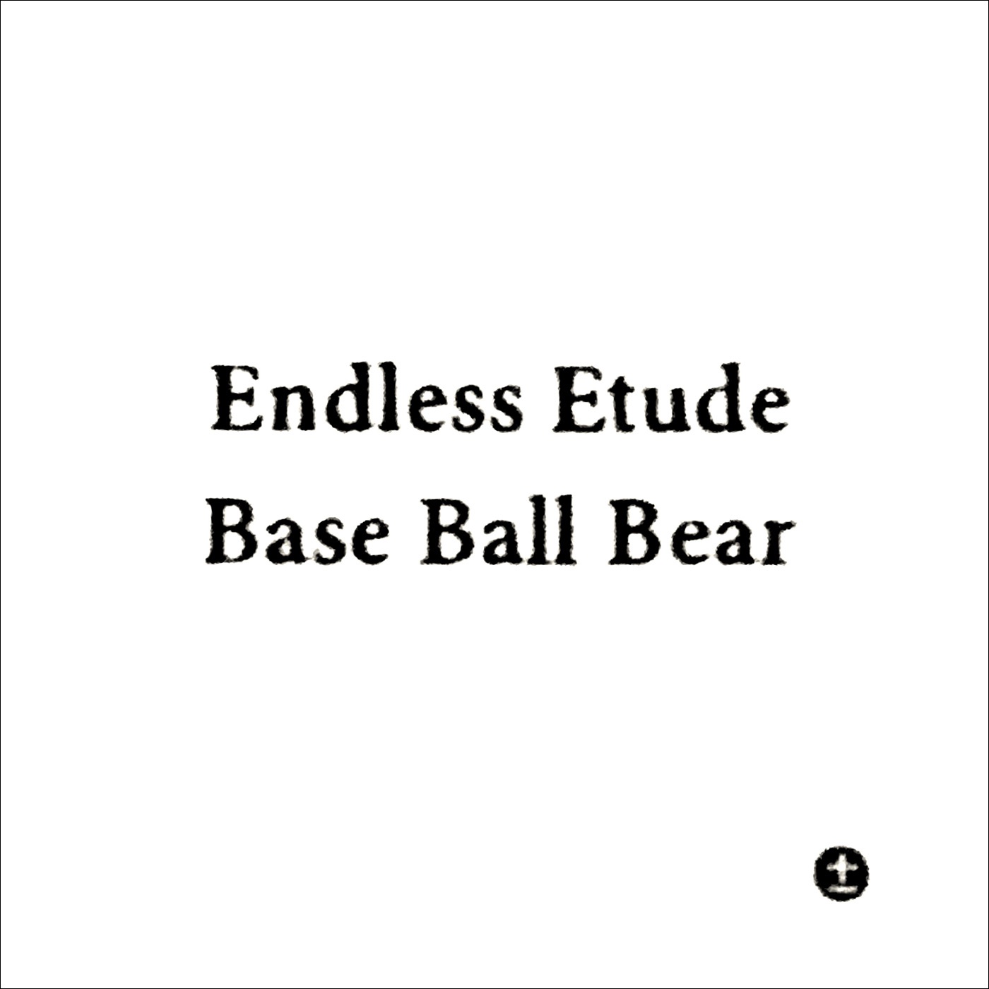 Endless Etude - Single album cover