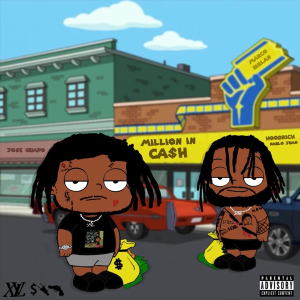 Million in Cash (feat. HoodRich Pablo Juan) - Single album cover