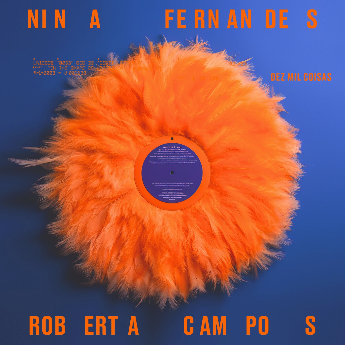 dez mil coisas - Single album cover