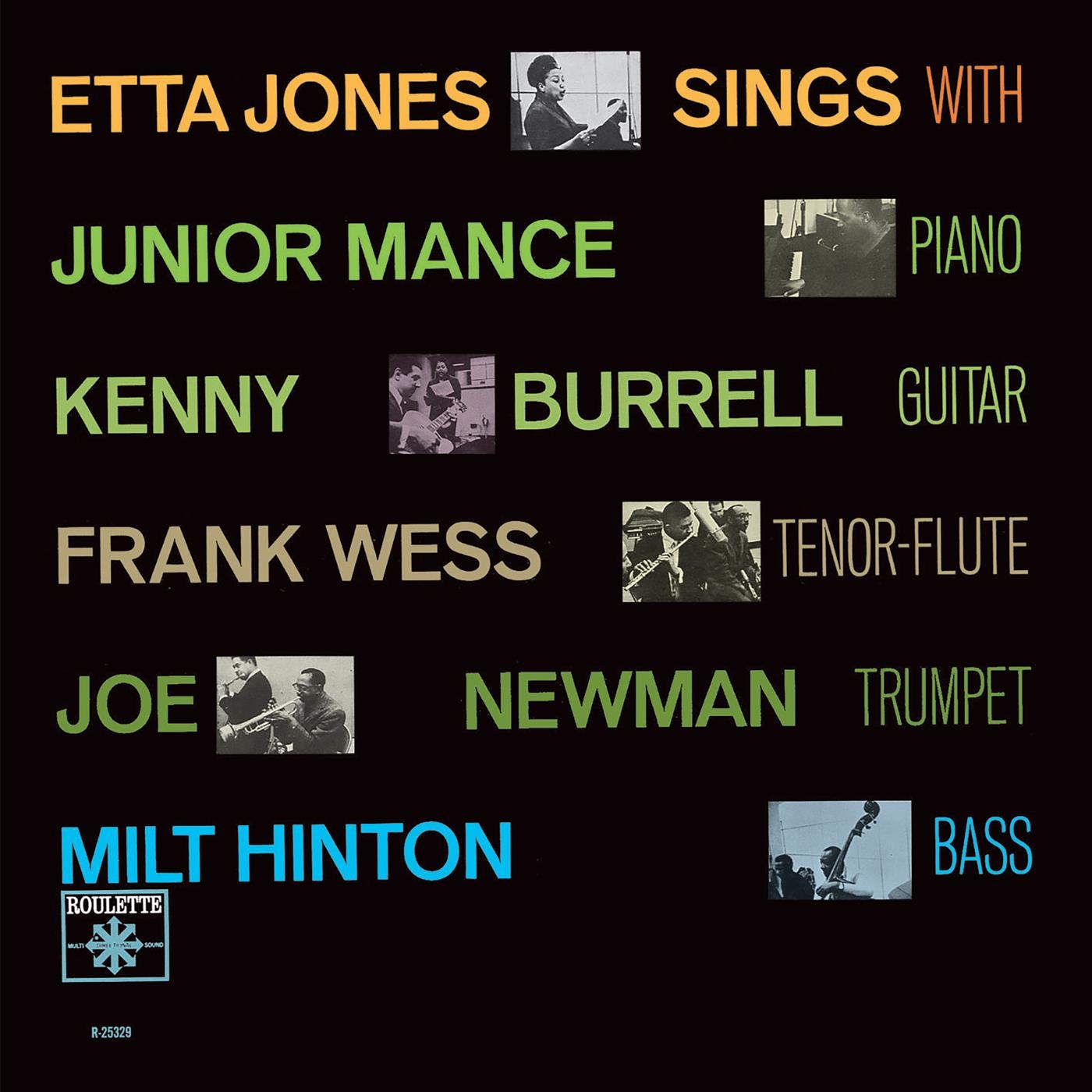 Etta Jones Sings (feat. Junior Mance & Kenny Burrell) album cover