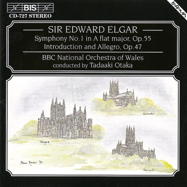 Elgar: Symphony No. 1 album cover