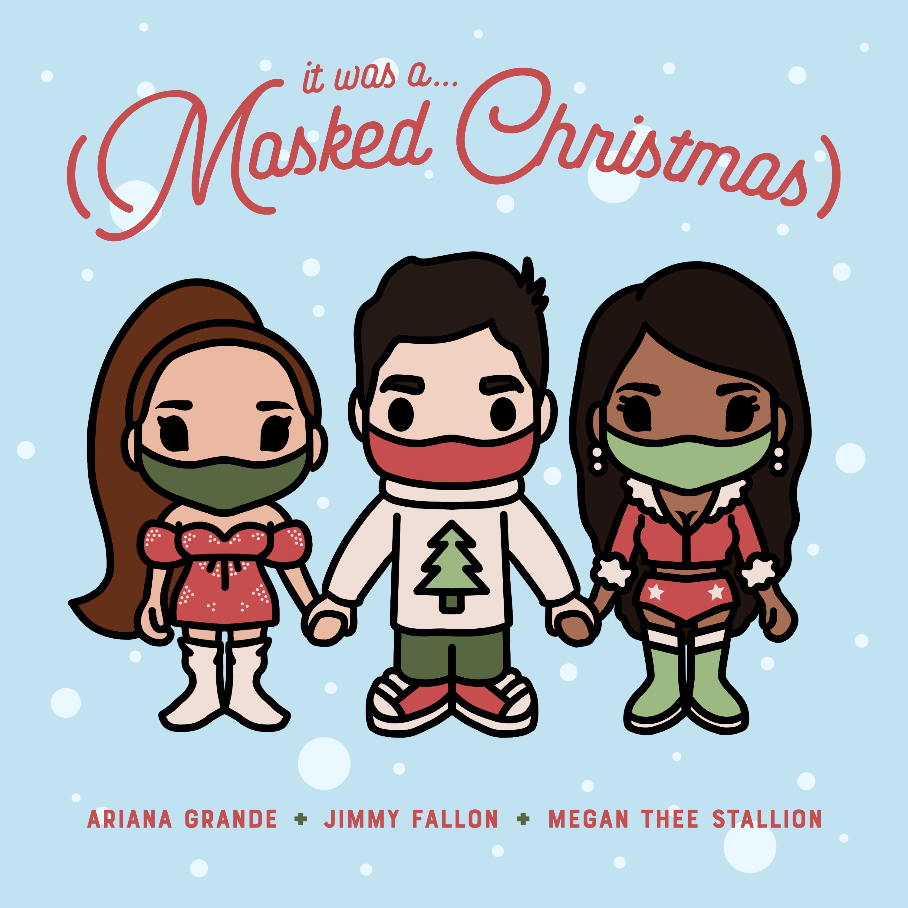 It Was A… (Masked Christmas) [feat. Ariana Grande & Megan Thee Stallion] - Single album cover