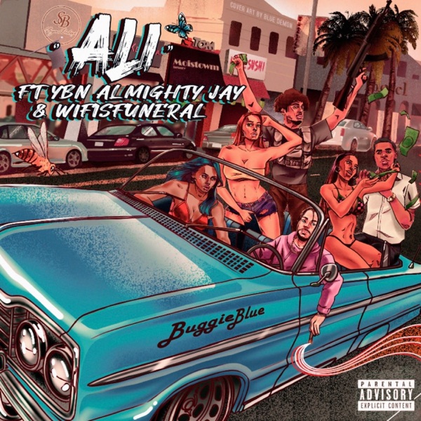 Ali (feat. Almighty Jay & Wifisfuneral) - Single album cover