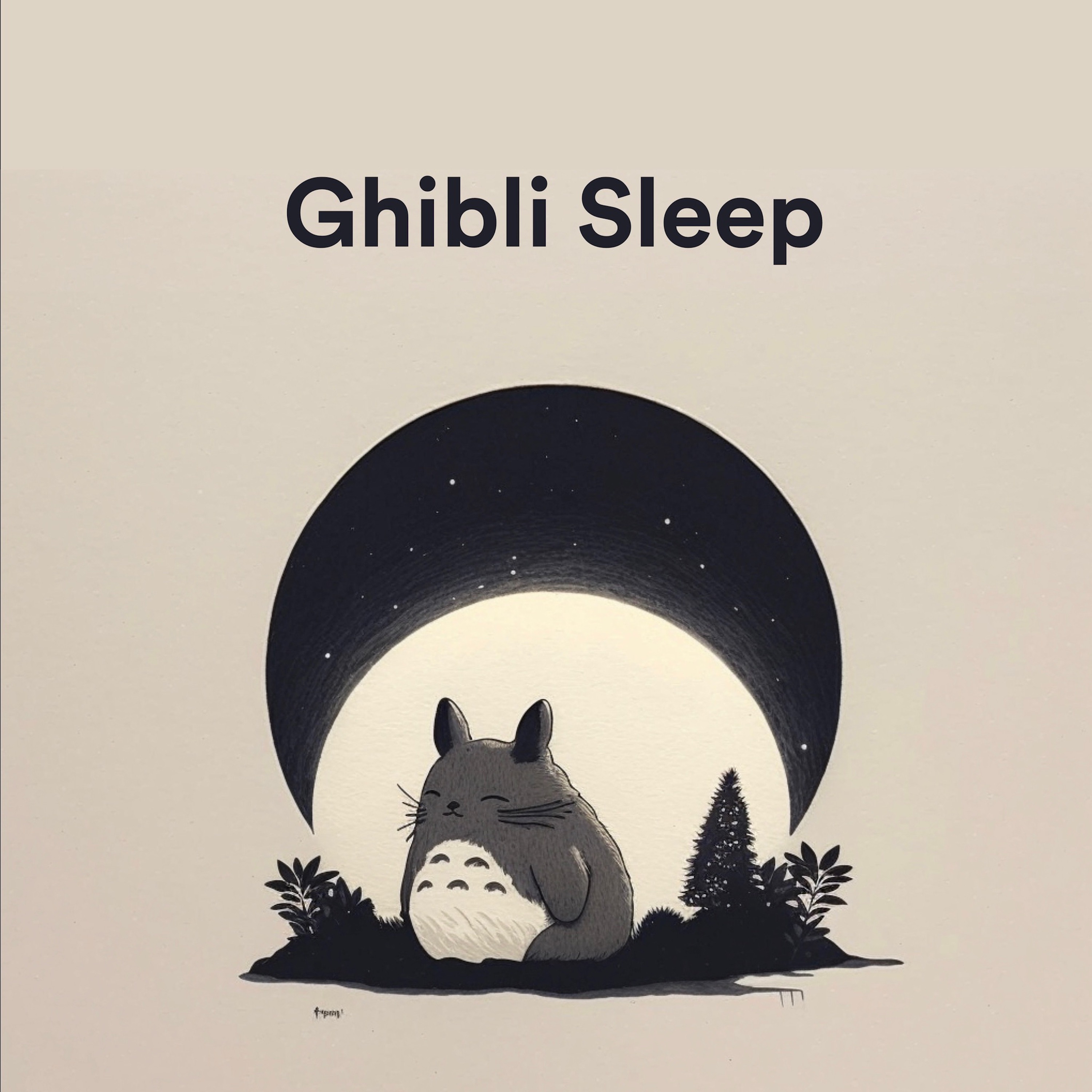 Studio Ghibli Sleep album cover
