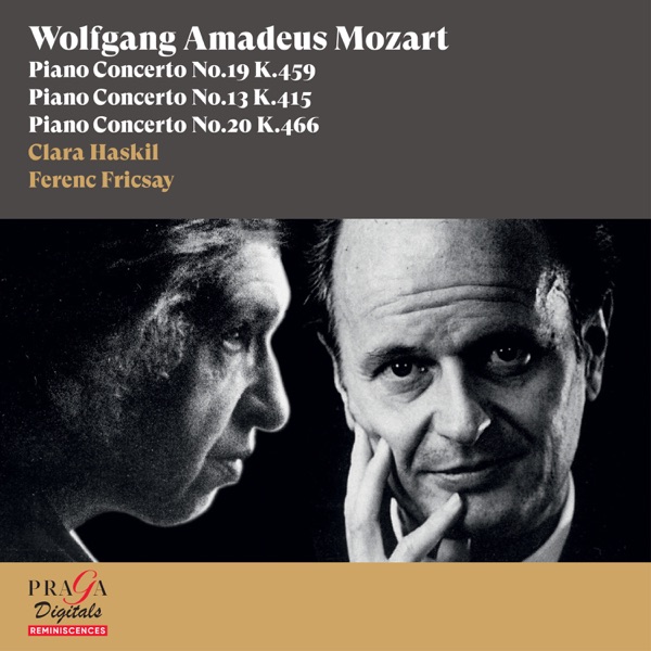 Wolfgang Amadeus Mozart: Piano Concertos No. 19, K. 459, No. 13 K. 415 & No. 20 K. 466 album cover