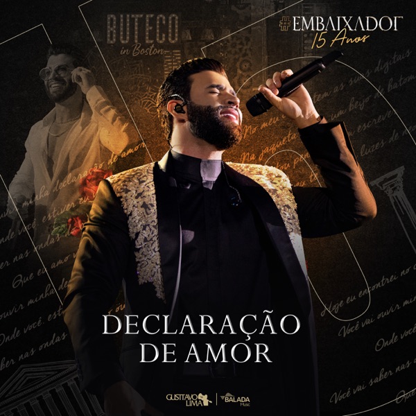 Declaração de Amor (Ao Vivo) - Single album cover