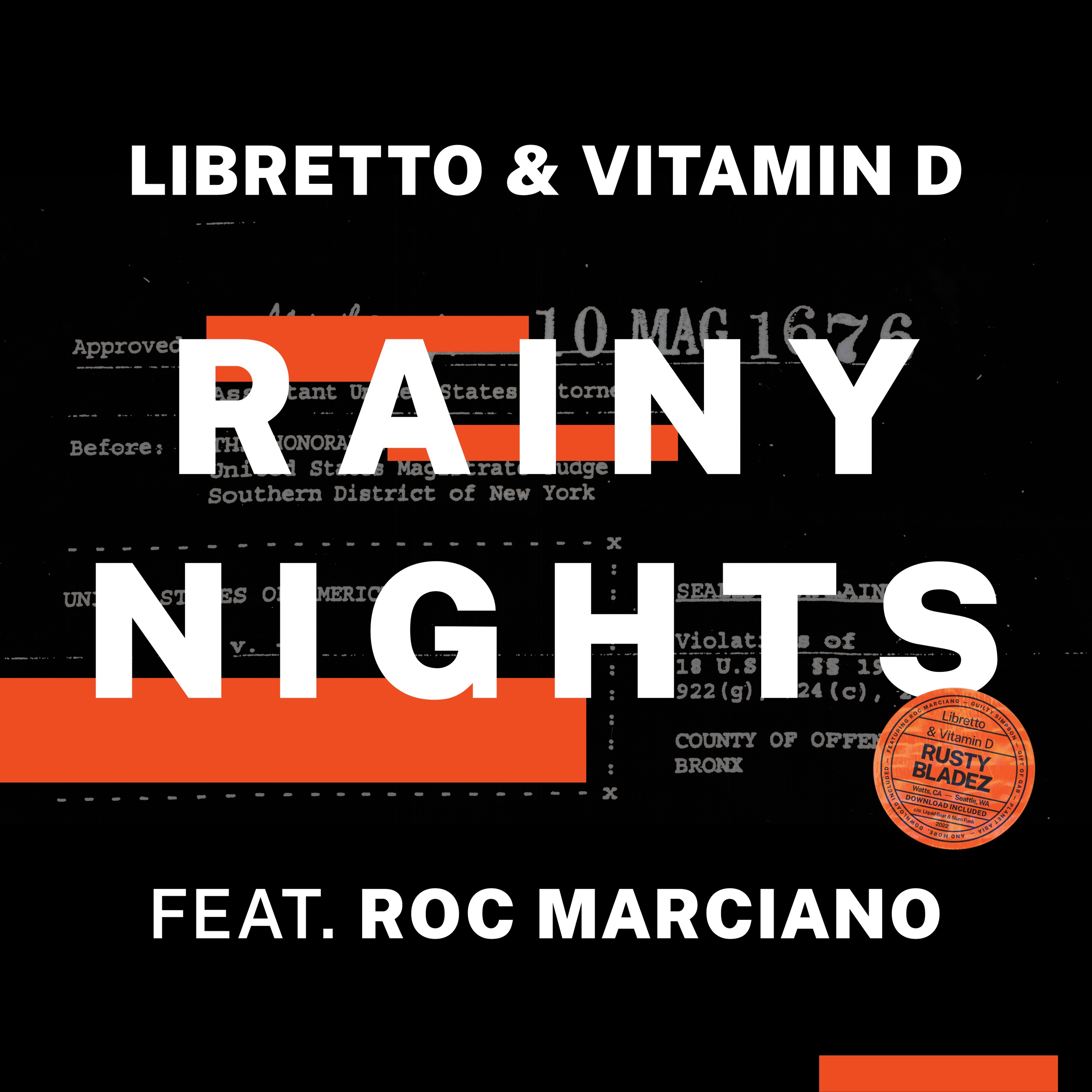 Rainy Nights (feat. Roc Marciano) - Single album cover