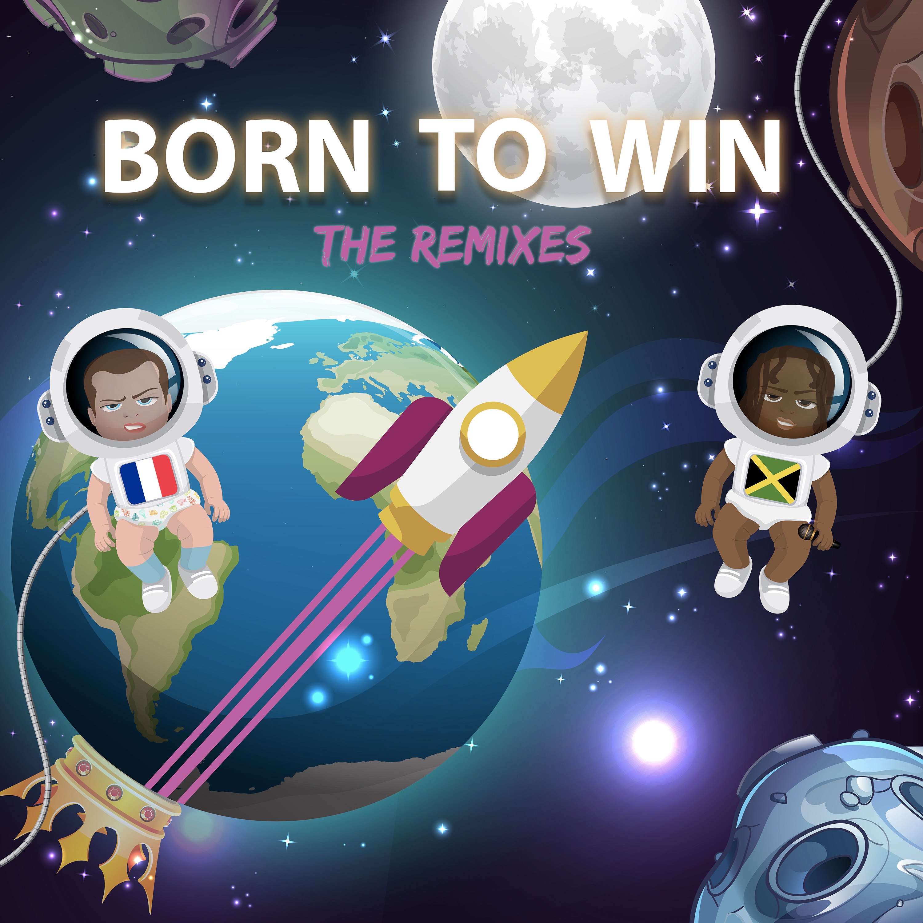 Born To Win (The Remixes) [feat. Jahmiel] - EP album cover
