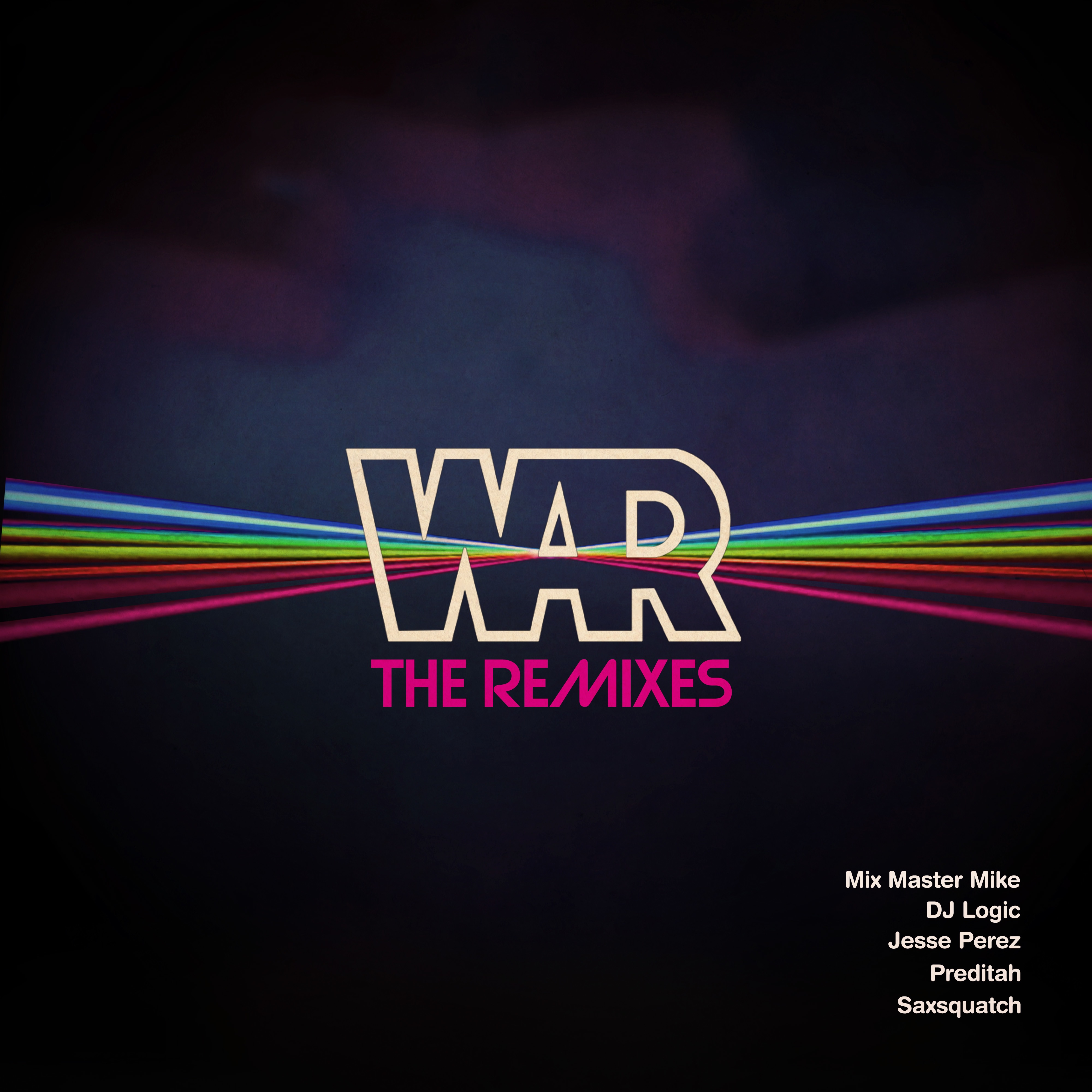 WAR: The Remixes album cover