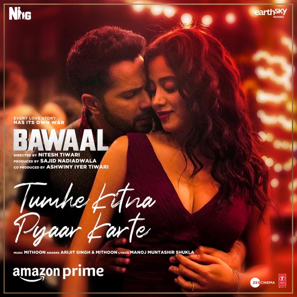 Tumhe Kitna Pyaar Karte (From "Bawaal") - Single album cover