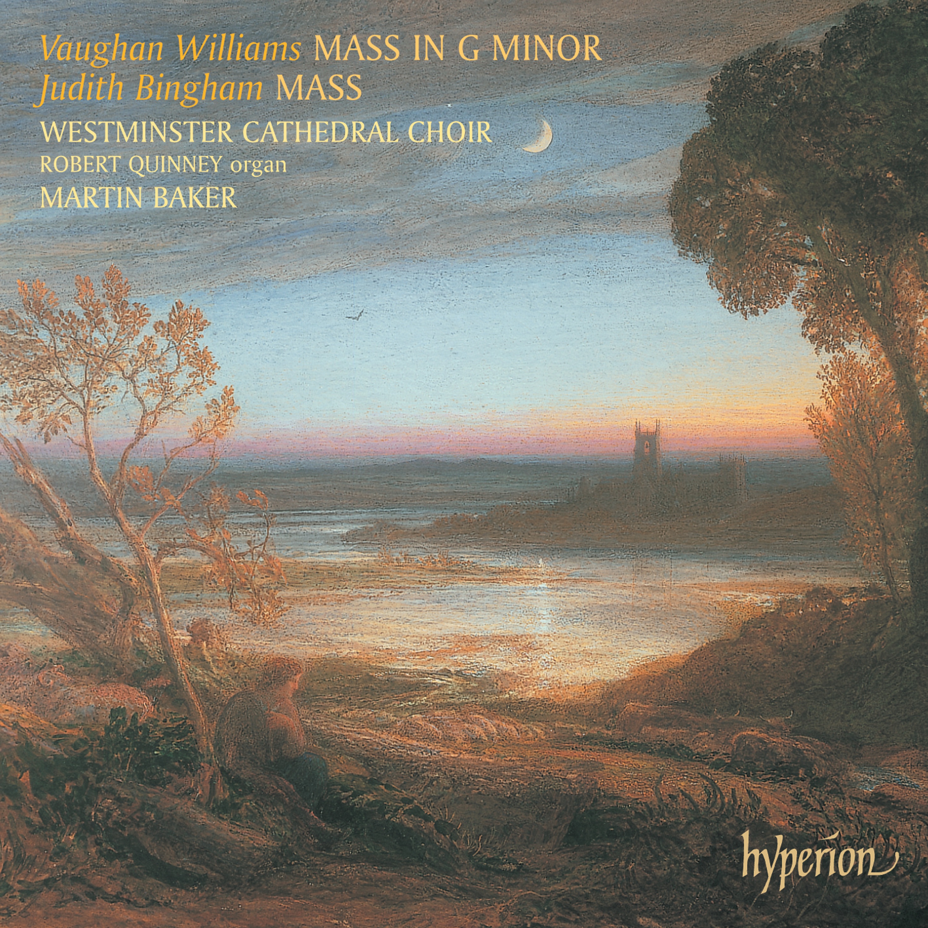 Vaughan Williams: Mass in G Minor – Bingham: Mass album cover
