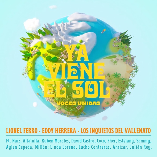 Ya Viene el Sol (feat. Naiz, Rubén Morales, David Castro, Coco, Fher, Estafany, Sammy, Aylen Cepeda, album cover
