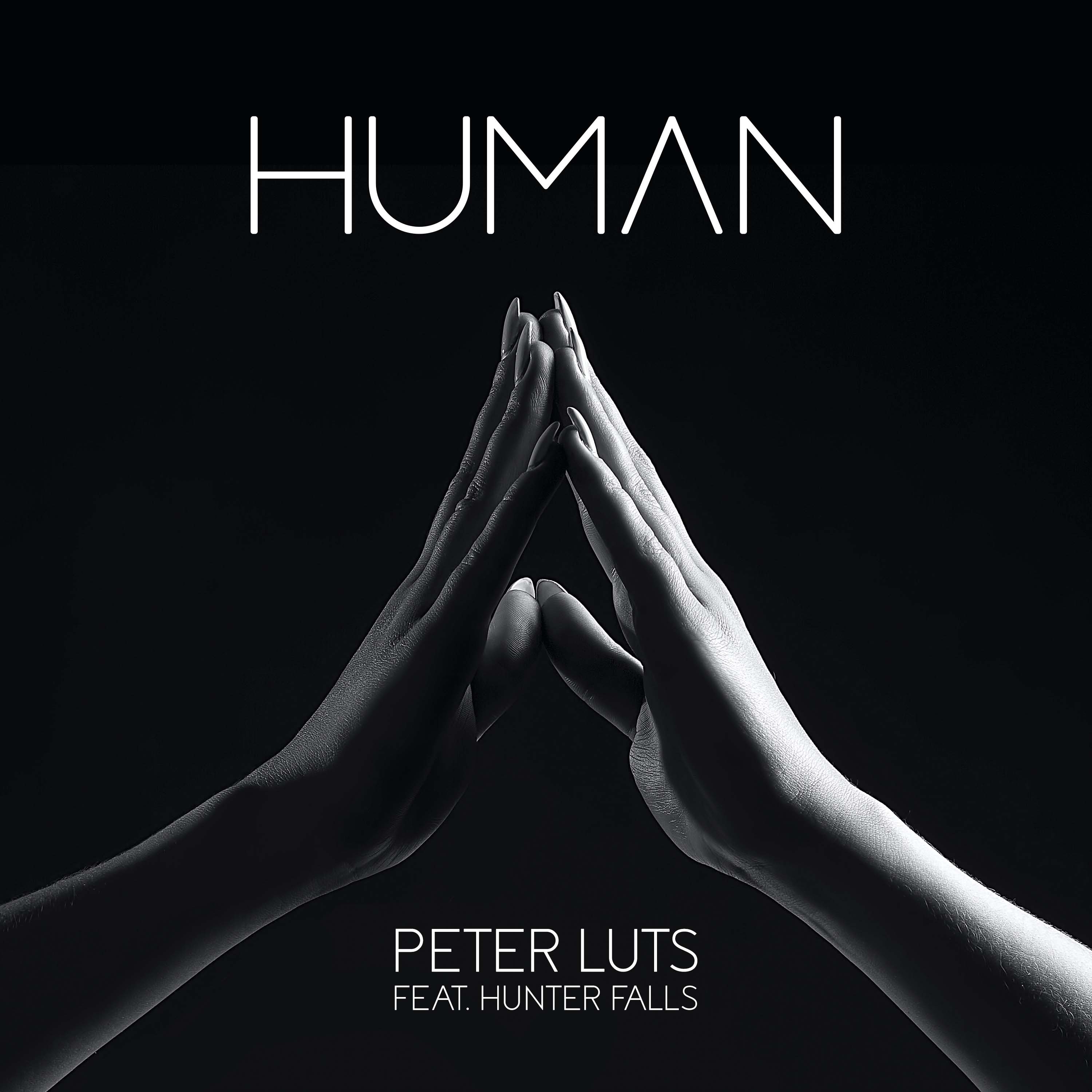HUMAN (feat. Hunter Falls) - Single album cover
