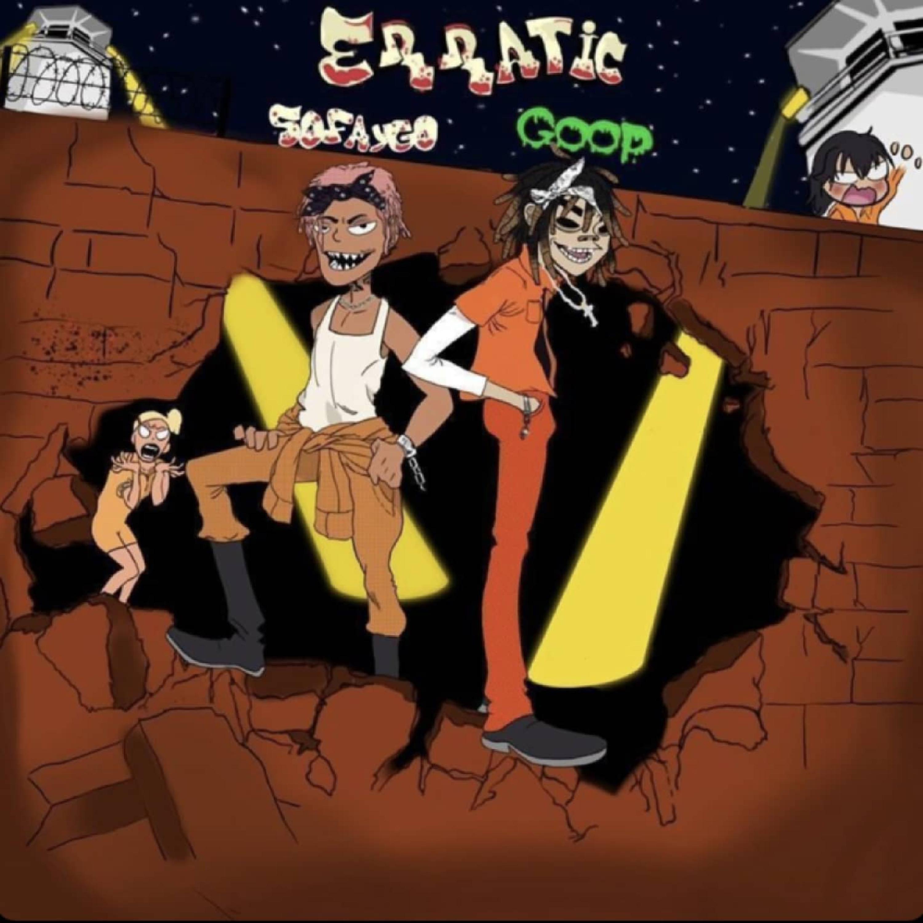 Erratic (feat. SoFaygo) - Single album cover