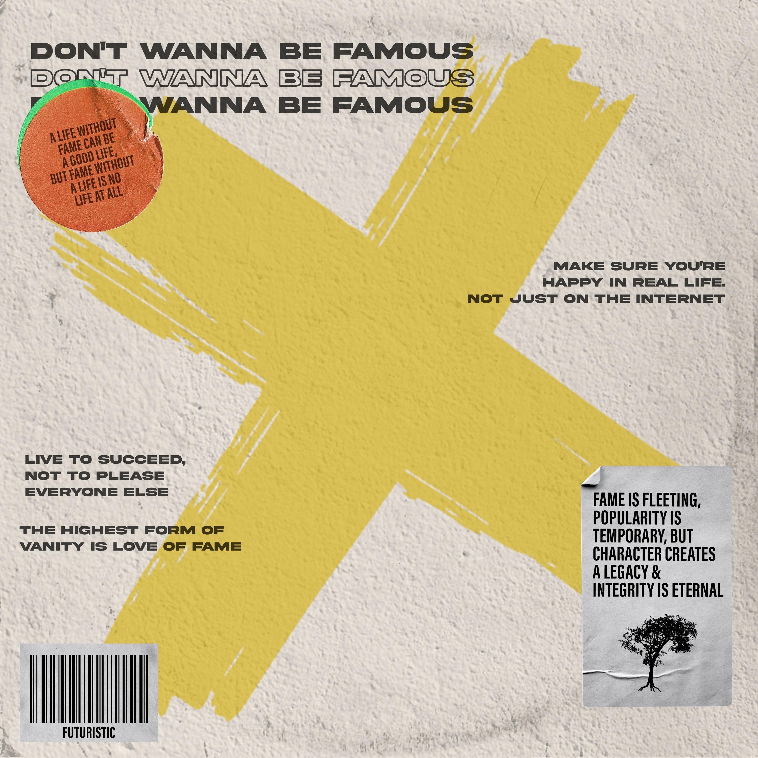 Don't Wanna Be Famous album cover