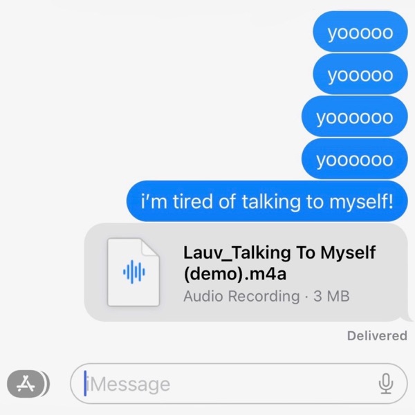 Talking To Myself (Demo) - Single album cover