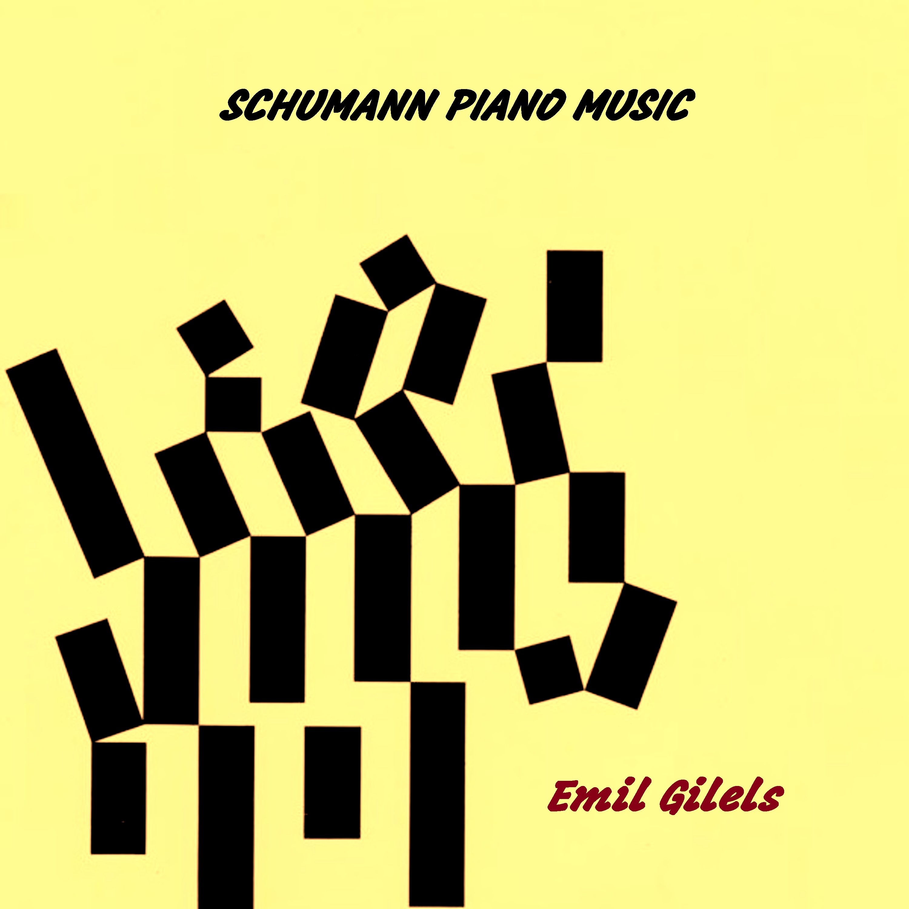 Schumann Piano Music album cover