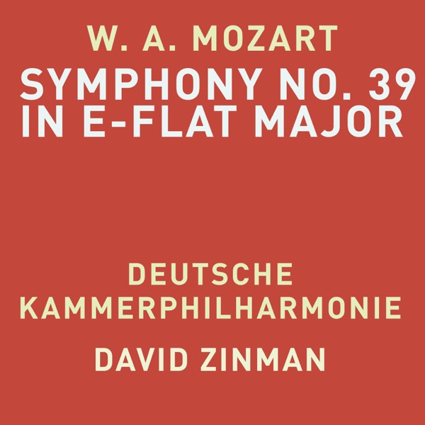Mozart: Symphony No. 39 in E-Flat Major, K. 543 - EP album cover
