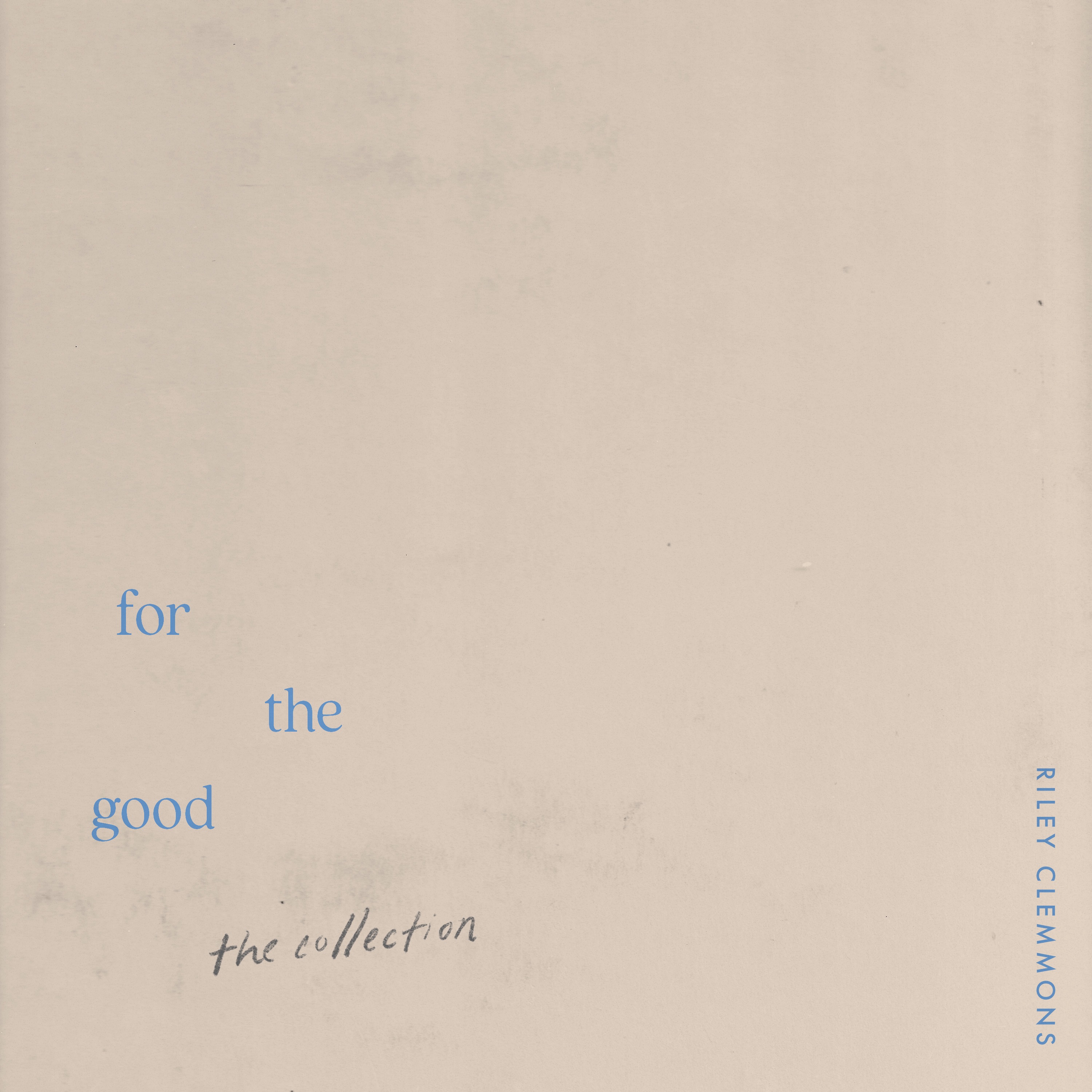 For The Good - Single album cover