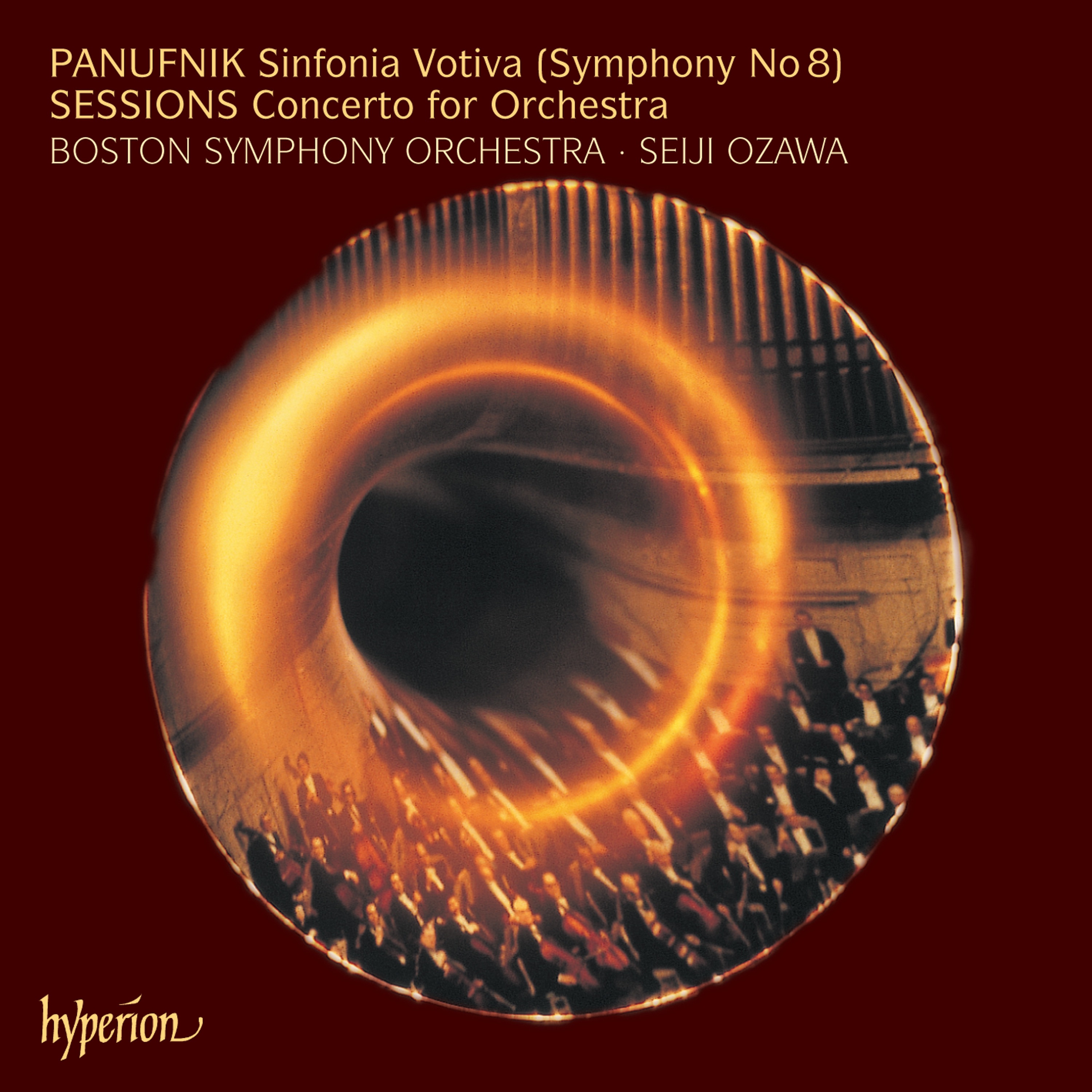Panufnik: Sinfonia votiva – Sessions: Concerto for Orchestra album cover