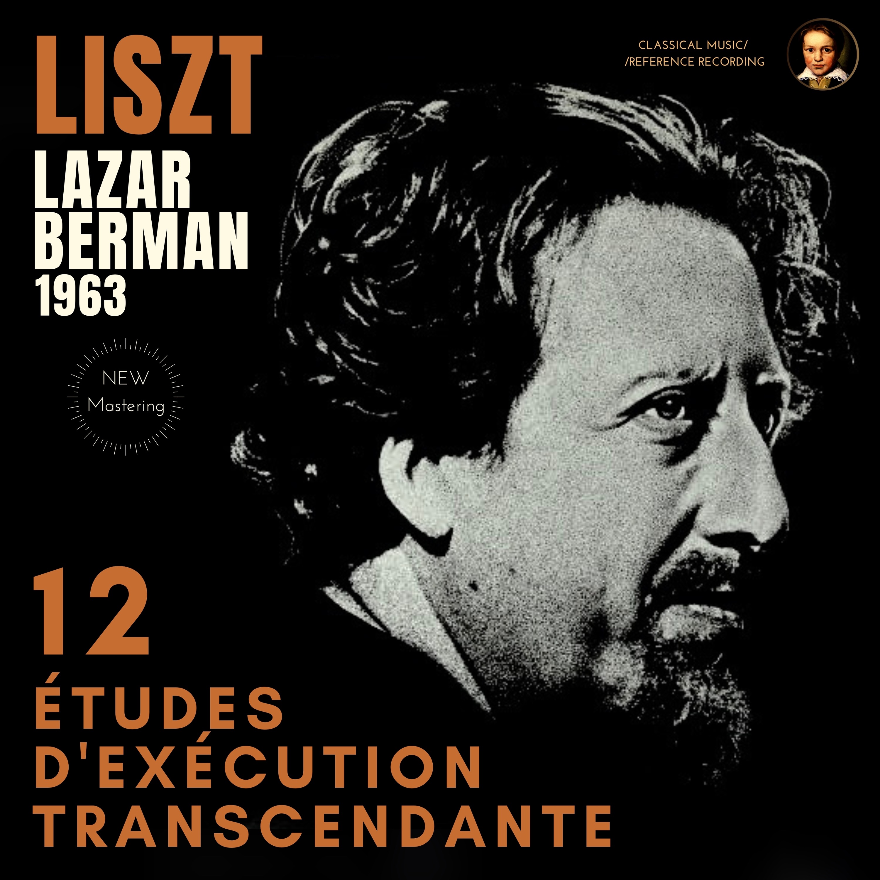 Liszt: 12 Études d'Exécution Transcendante by Lazar Berman album cover