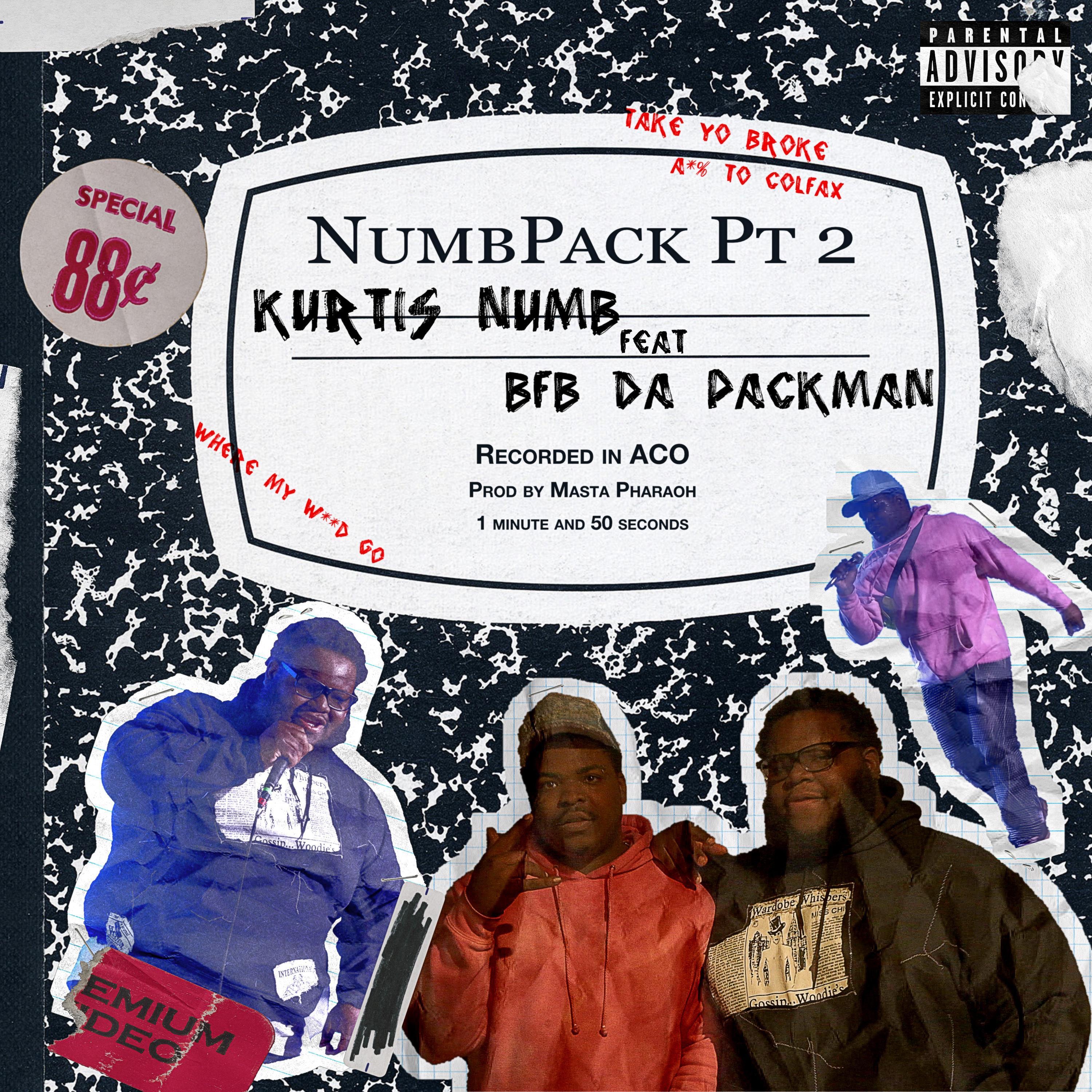 NumbPack, Pt. 2 (feat. Bfb Da Packman) - Single album cover