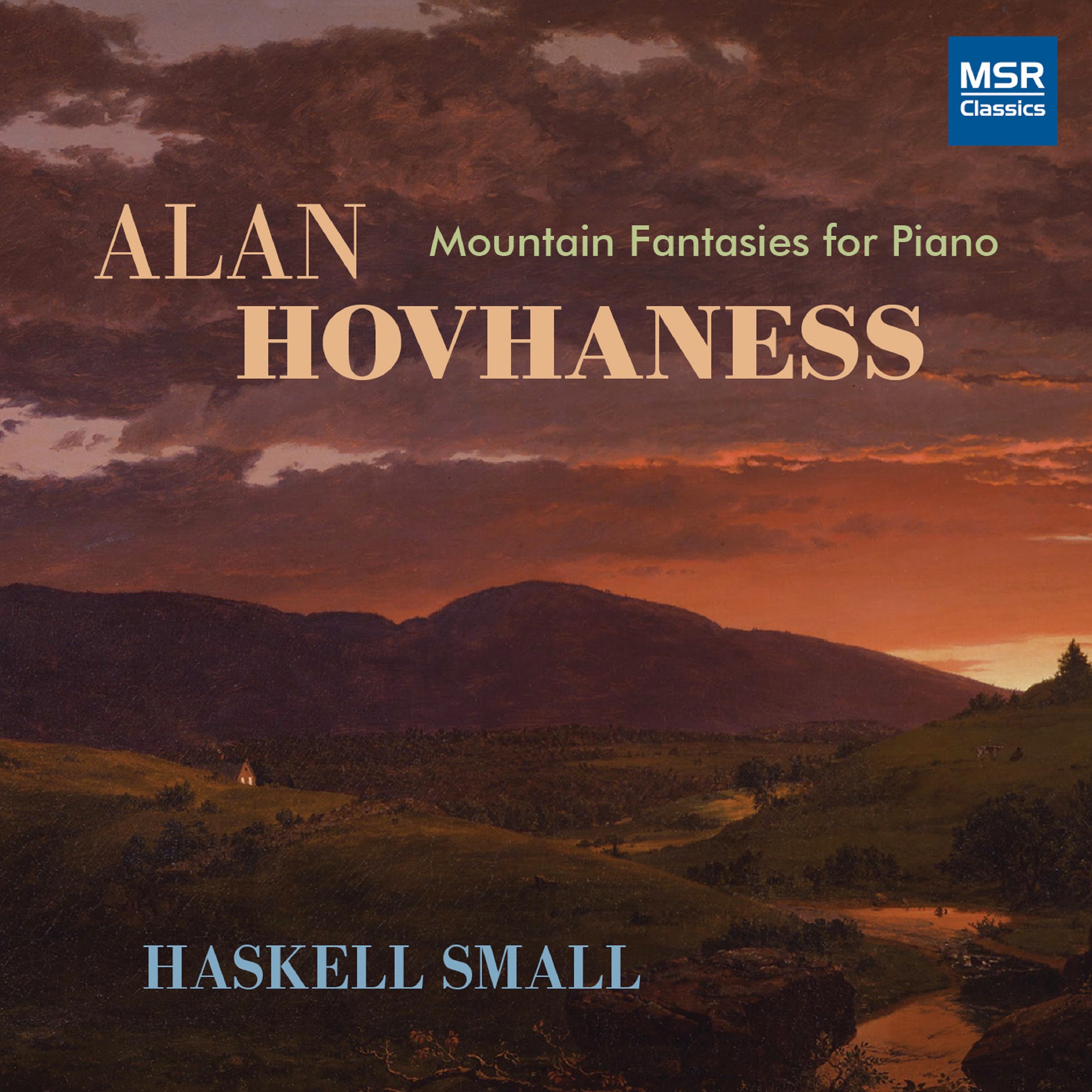 Alan Hovhaness - Mountain Fantasies for Piano album cover