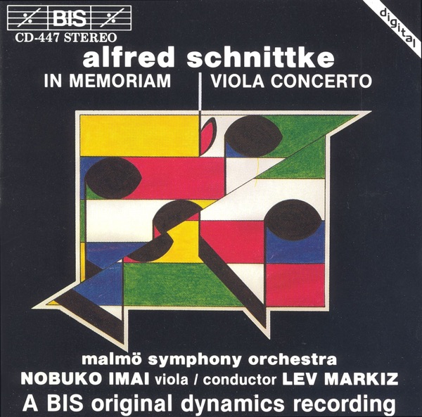 Schnittke: In Memoriam / Viola Concerto album cover