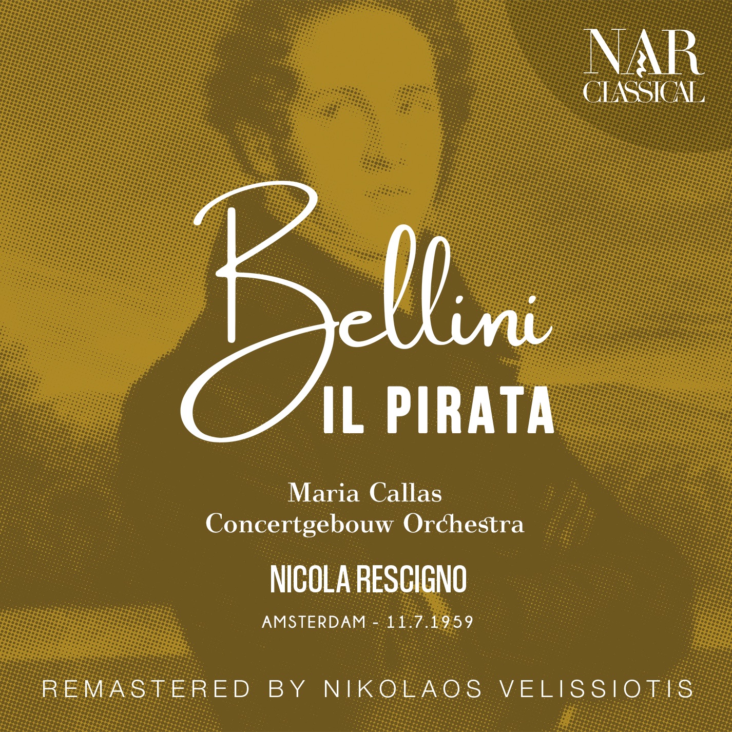 BELLINI: IL PIRATA (IVB 12, Act II: "Oh gioia! E' in mio poter", Imogene Versione REMASTER) - EP album cover