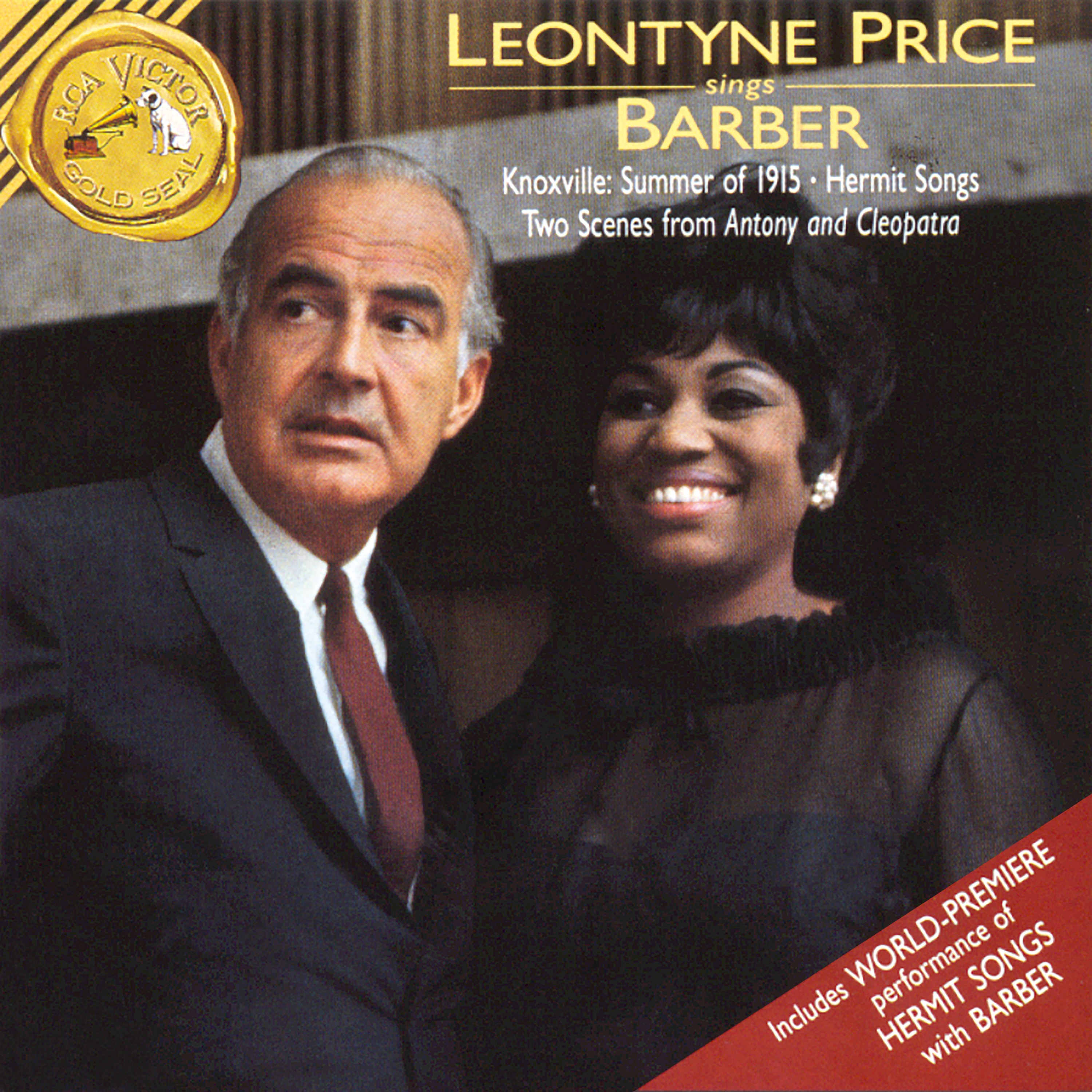 Leontyne Price Sings Barber album cover