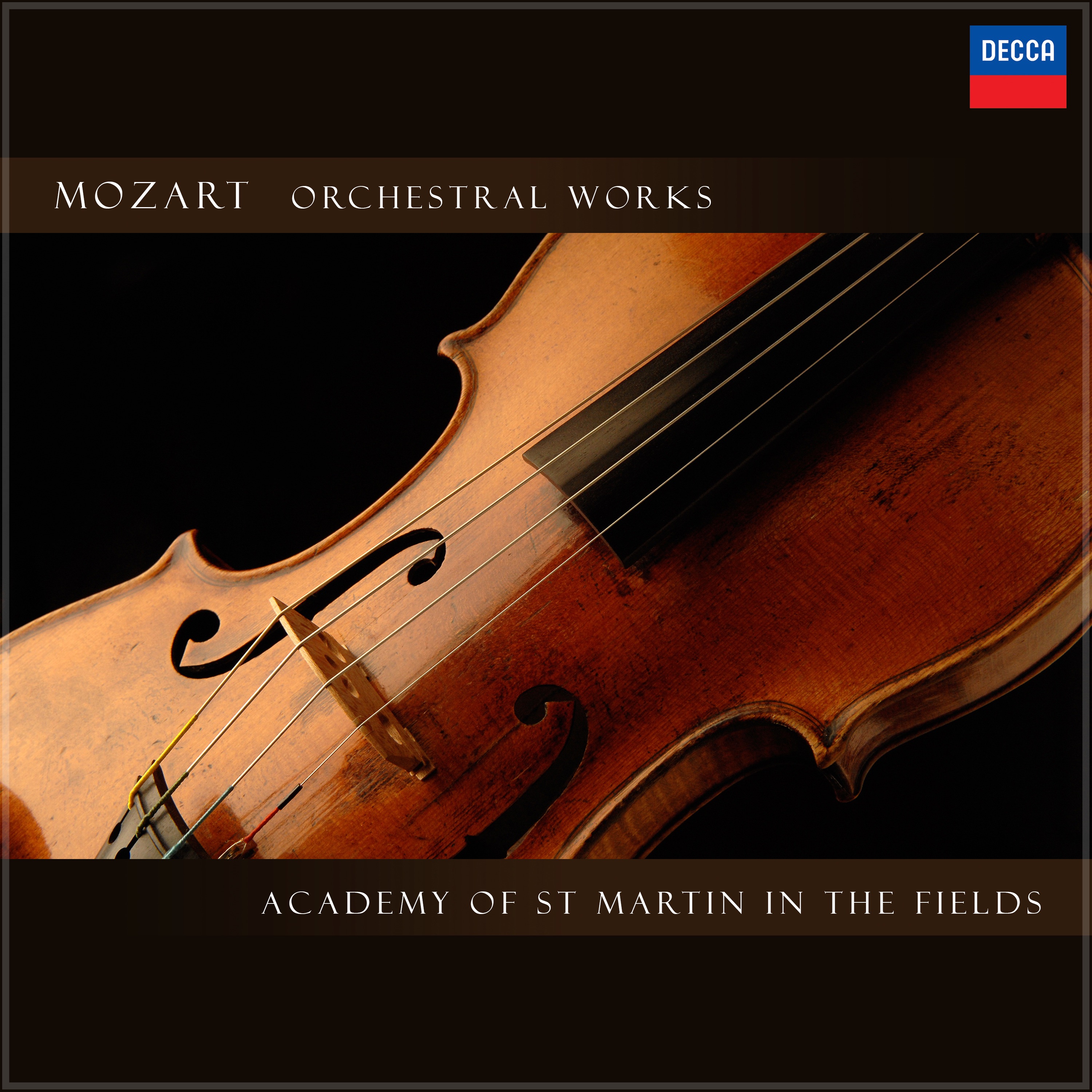Academy of St Martin in the Fields - Mozart Orchestral Works album cover