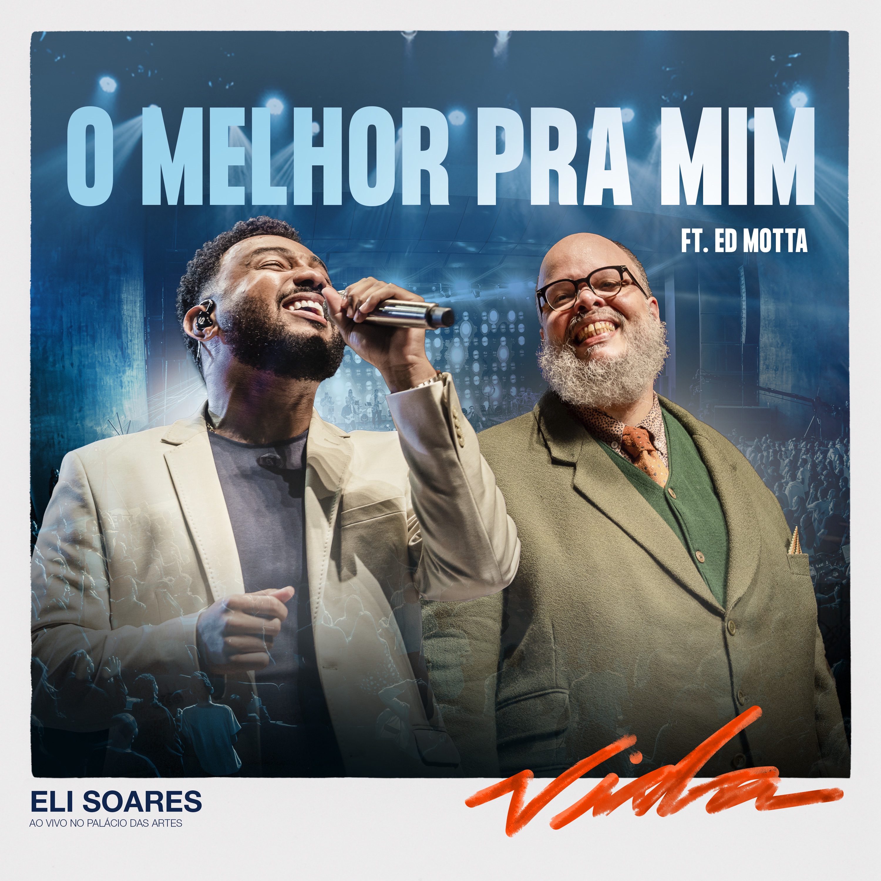 O Melhor Pra Mim (Ao Vivo) [feat. Ed Motta] - Single album cover