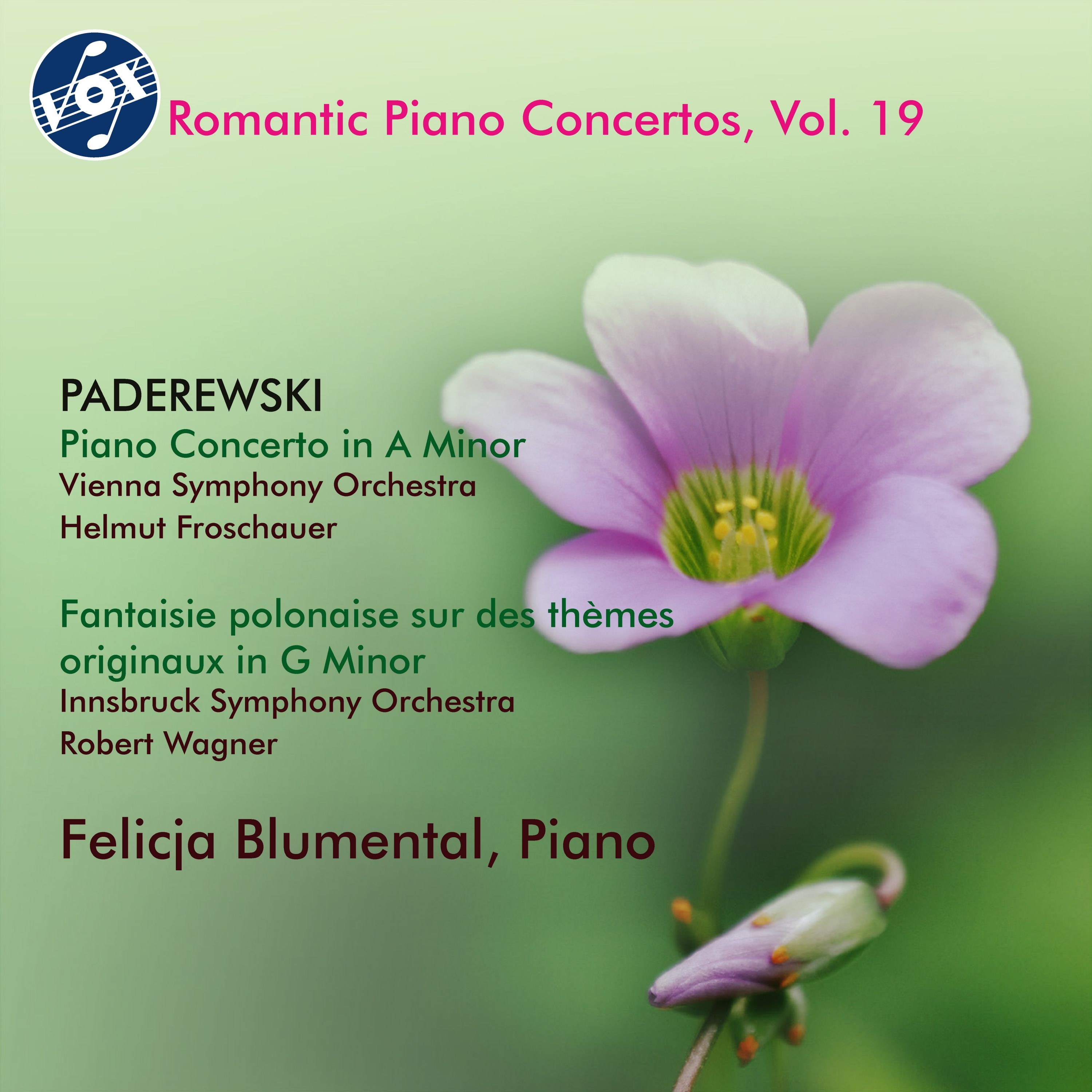 Romantic Piano Concertos, Vol. 19 album cover