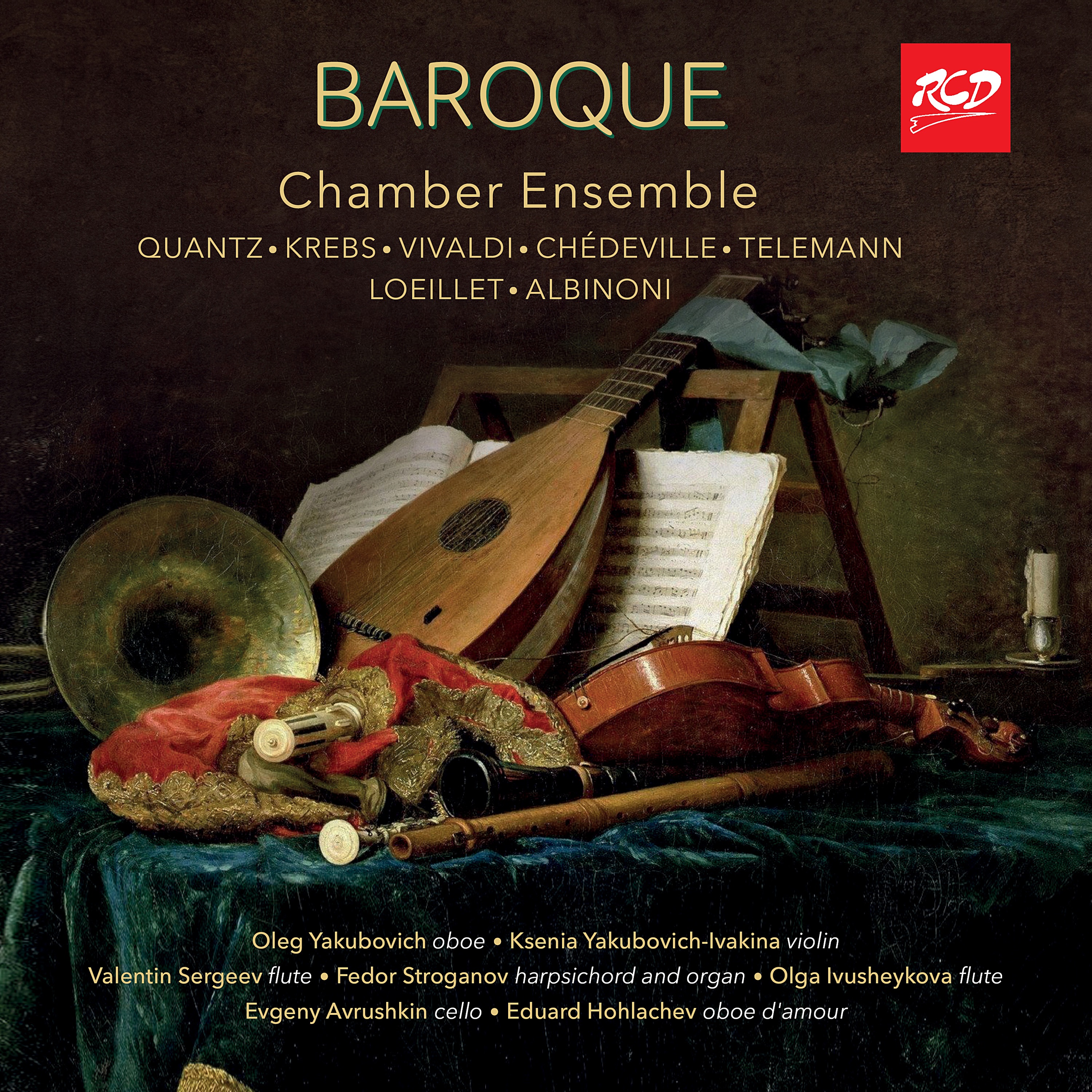 Quantz, Krebs & Others: Baroque Chamber Music album cover